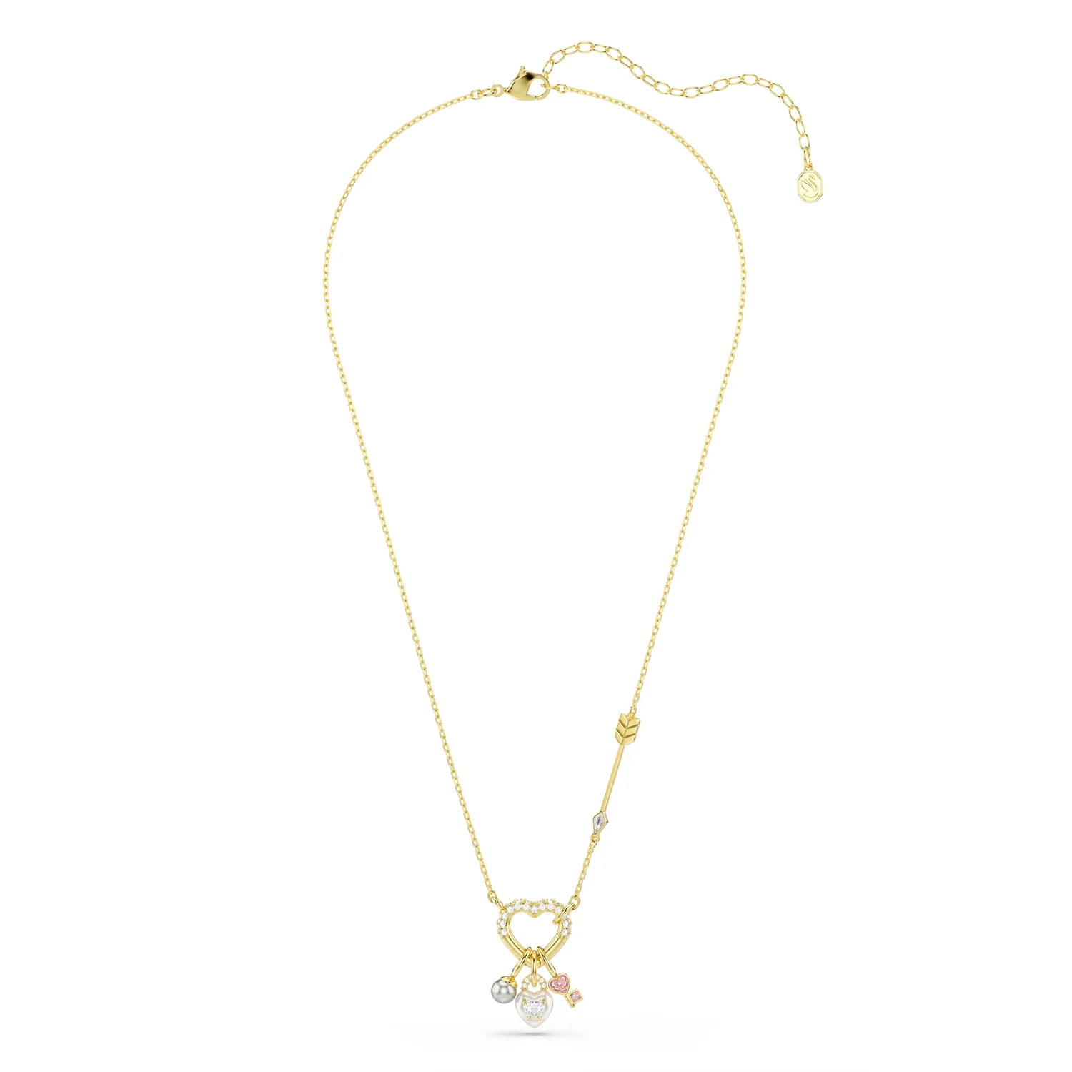 Swarovski Idyllia Gold Plated Necklace 5737290 - Image 2