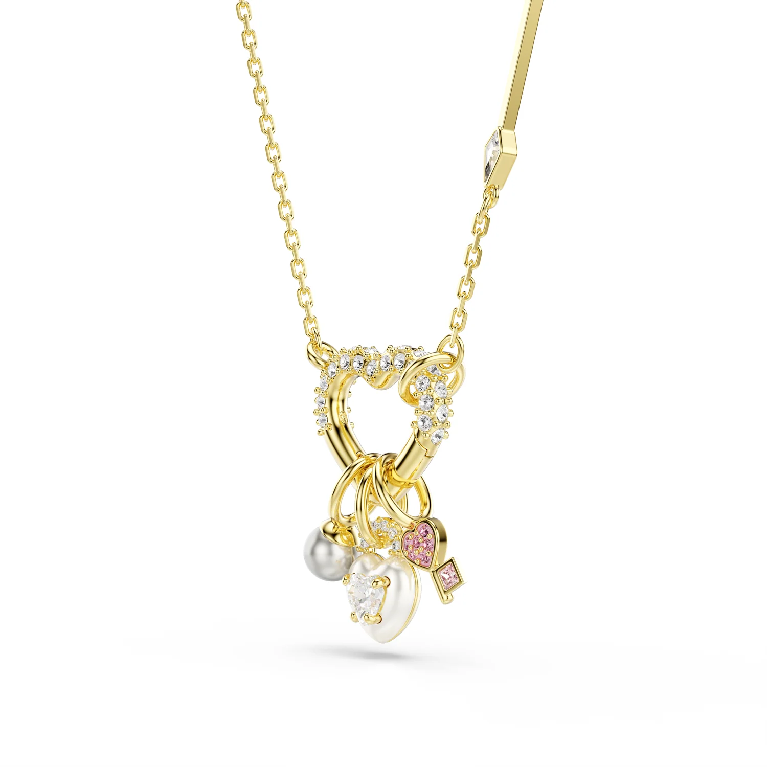 Swarovski Idyllia Gold Plated Necklace 5737290 - Image 3