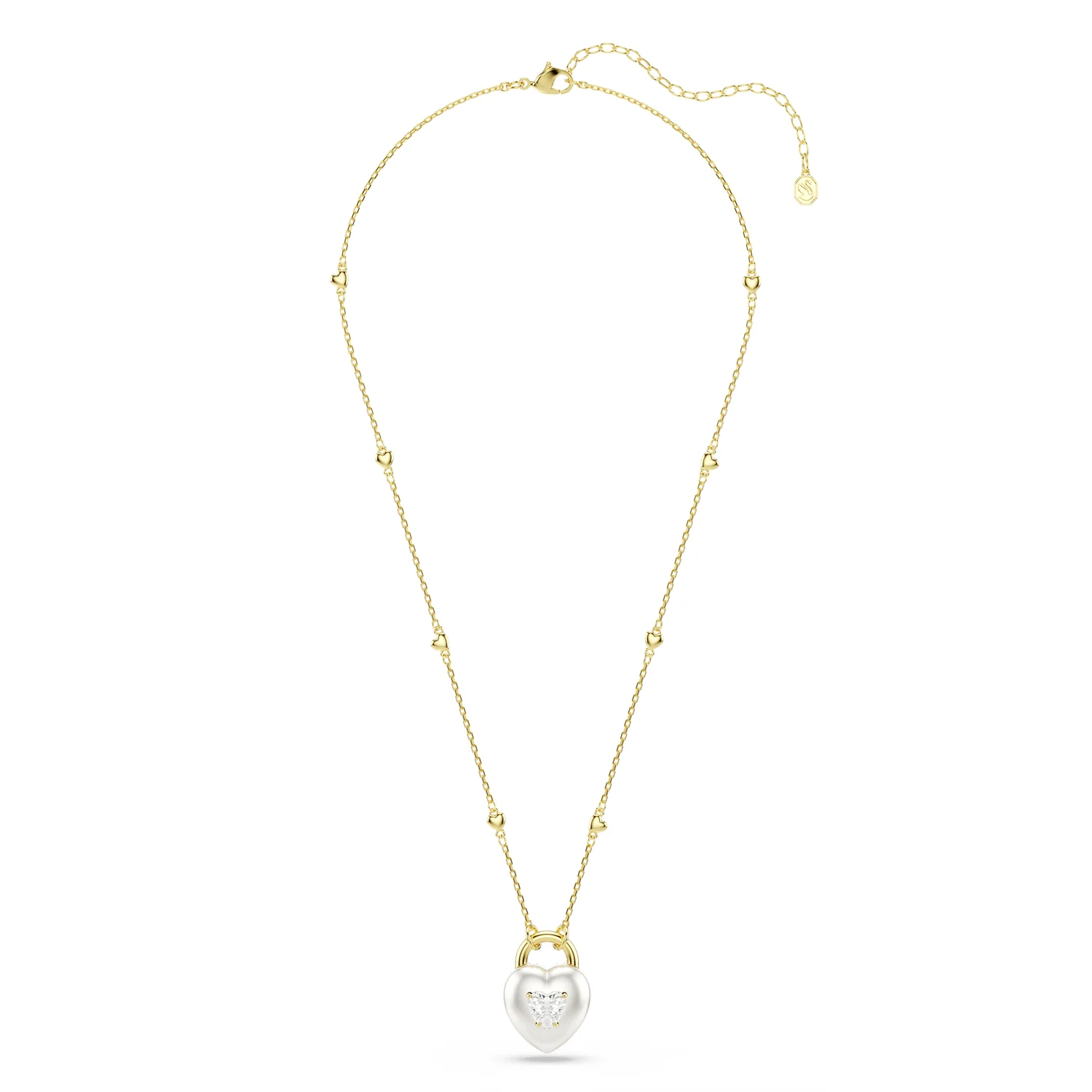 Swarovski Idyllia Gold Plated Necklace 5744127 - Image 2