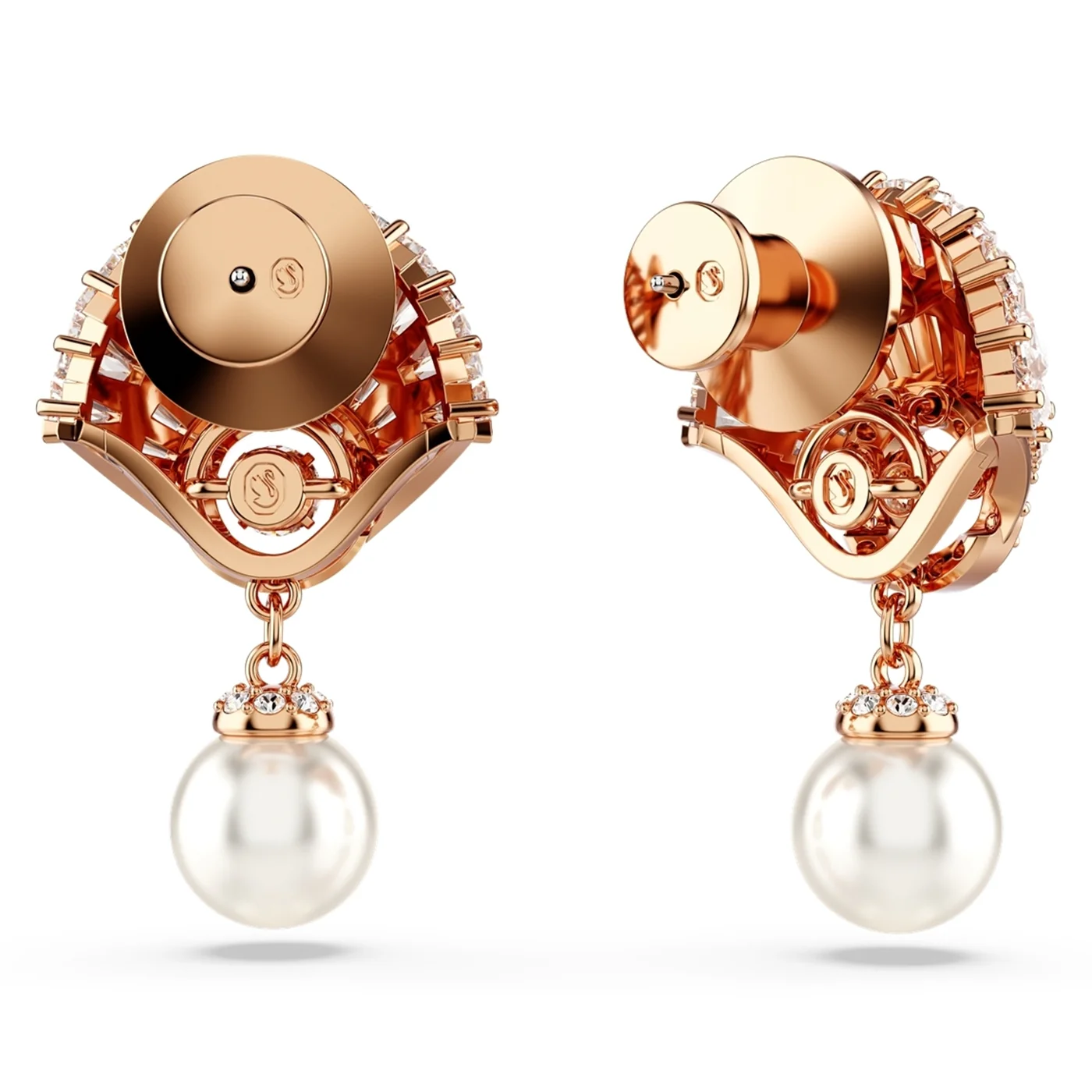 Swarovski Idyllia Rose gold Ear Stud 5689196 - Image 2
