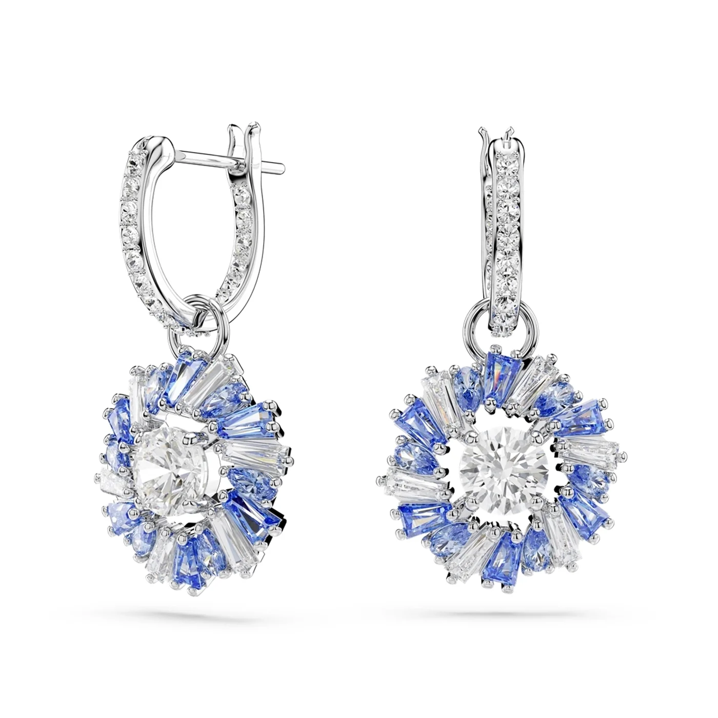 Swarovski Idyllia Silver Hoop Earrings 5680016 - Image 3