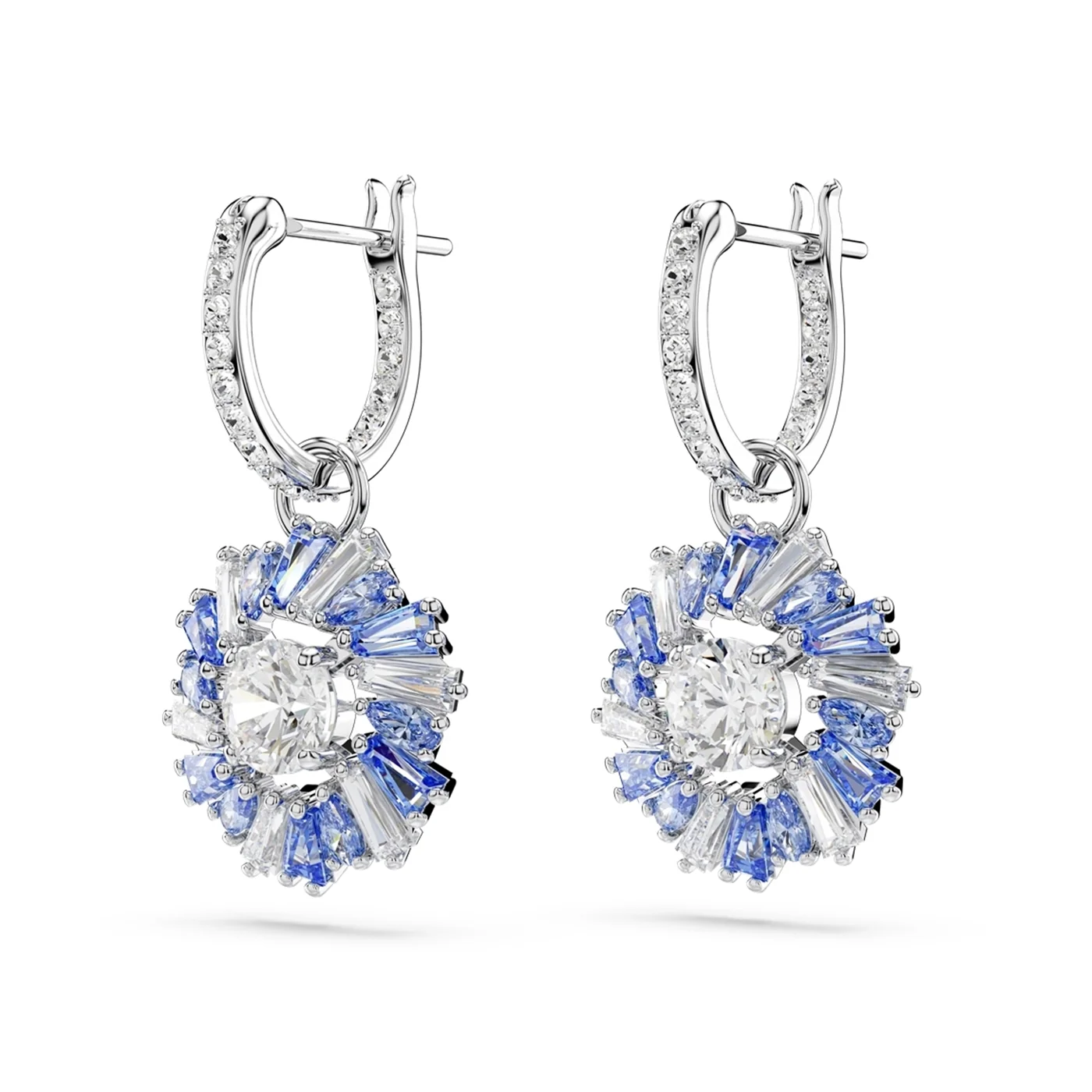 Swarovski Idyllia Silver Hoop Earrings 5680016 - Image 4