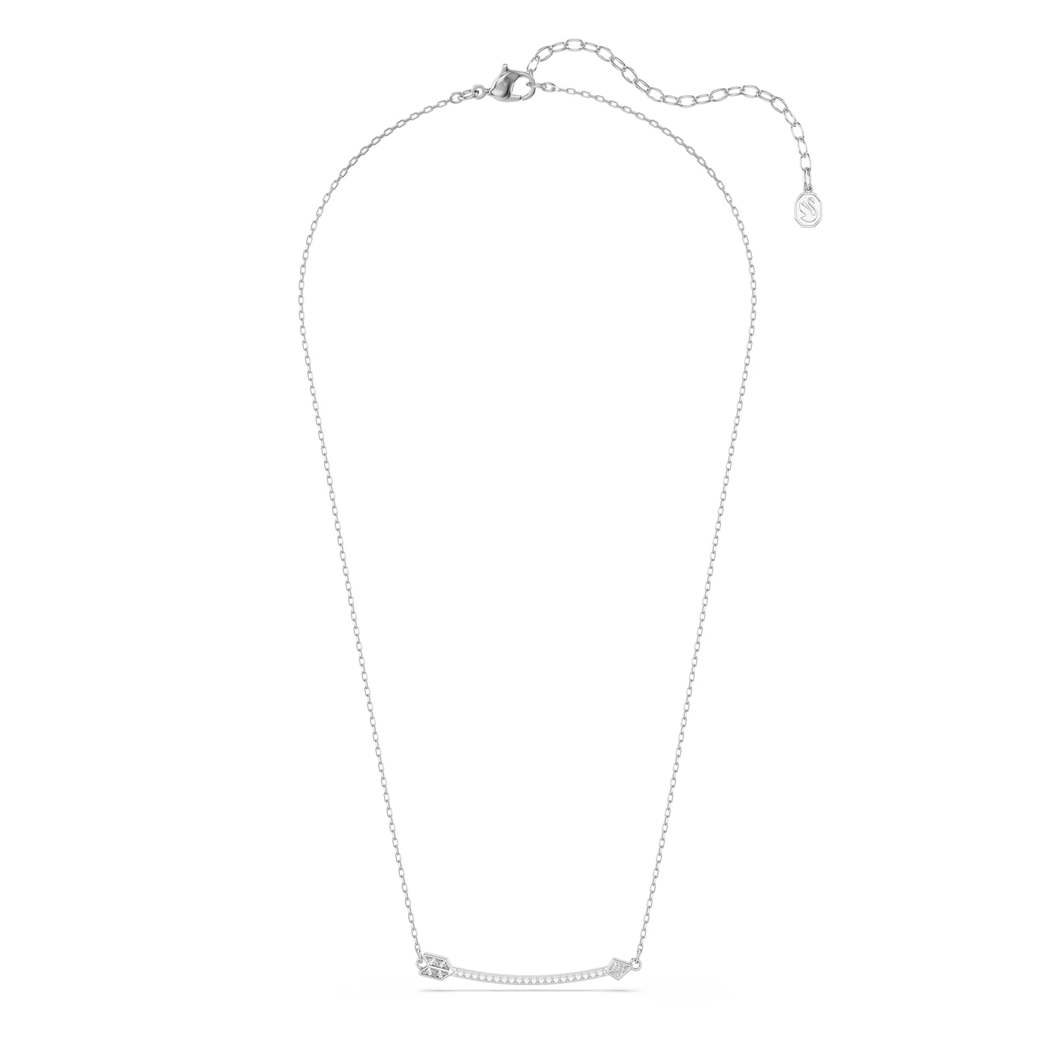 Swarovski Idyllia Silver Necklace 5737293 - Image 2