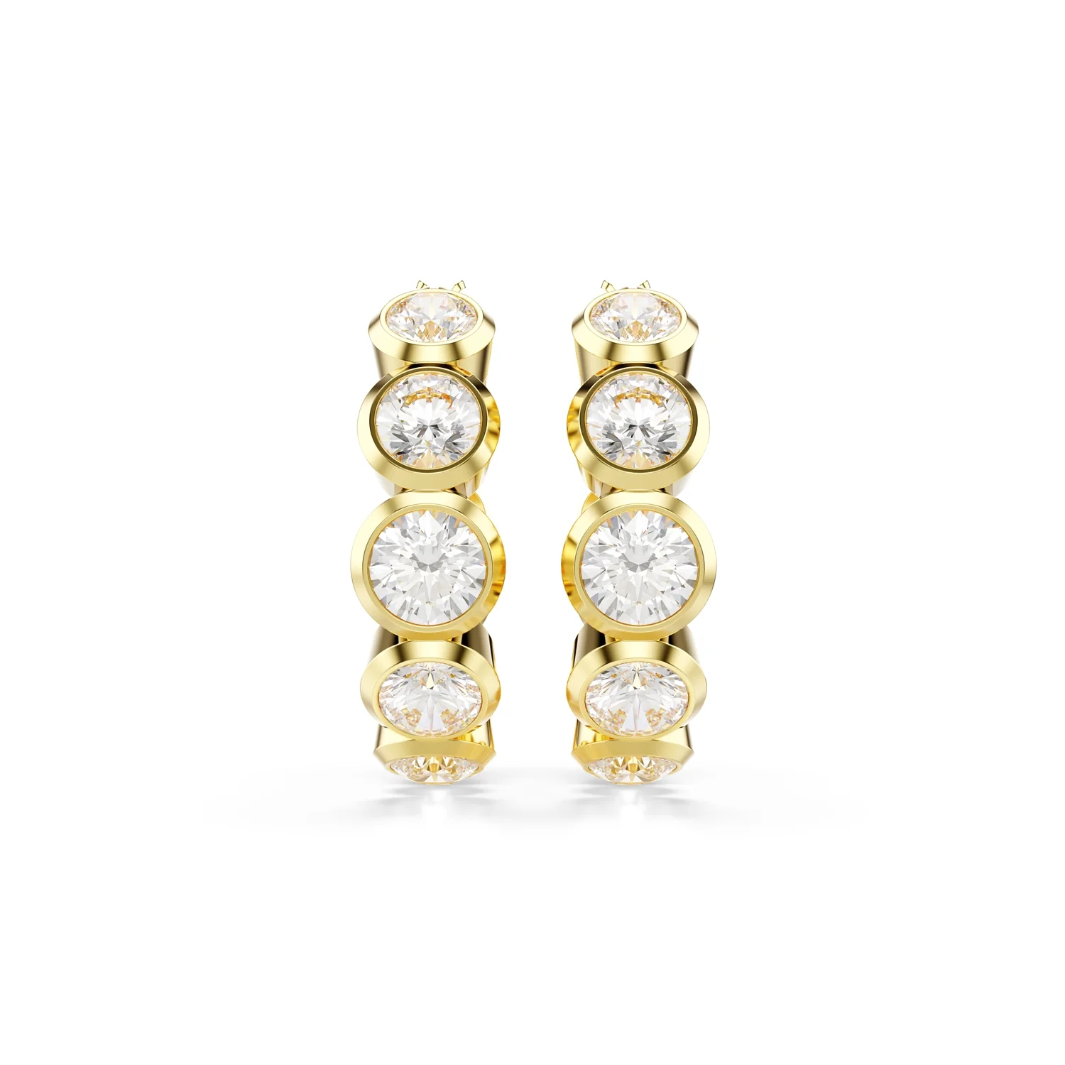 Swarovski Imber Gold Coloured Ear studs 5711483 - Image 2