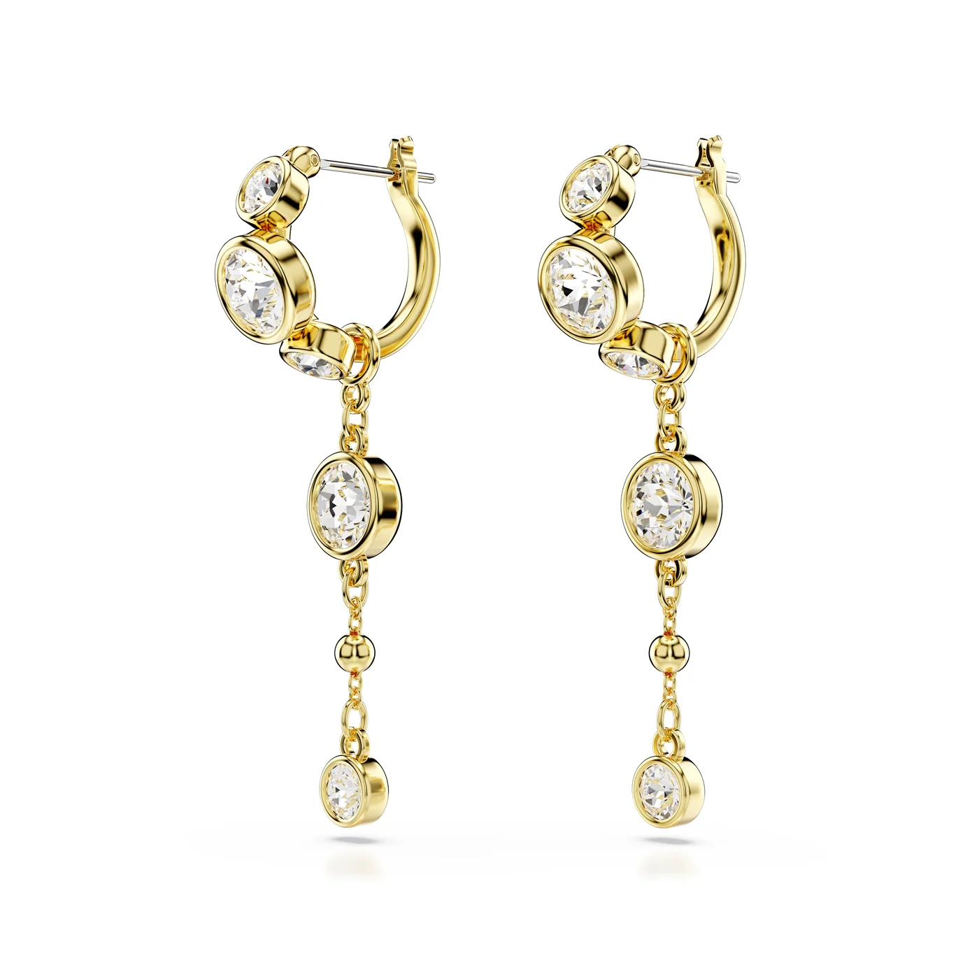 Swarovski Imber Gold Drop Earrings 5680097 - Image 3
