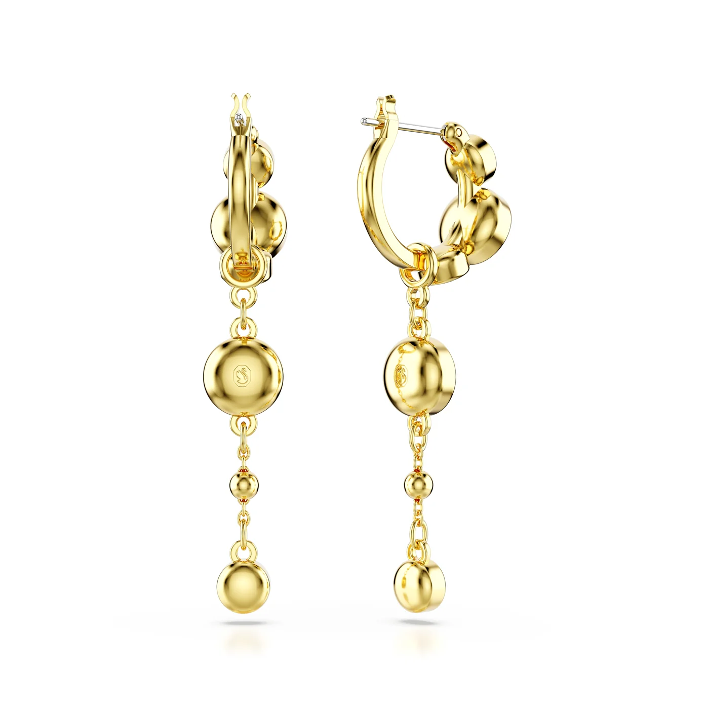 Swarovski Imber Gold Drop Earrings 5680097 - Image 4