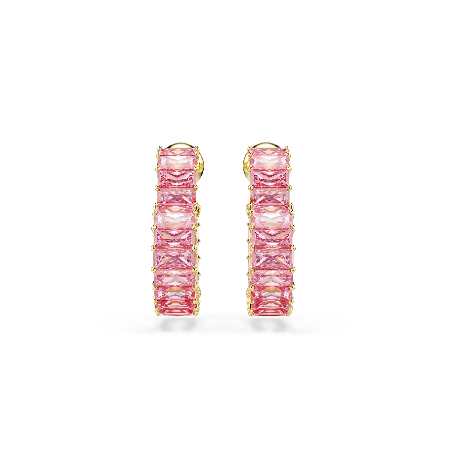 Swarovski Matrix Gold Coloured Ear studs 5706340 - Image 2
