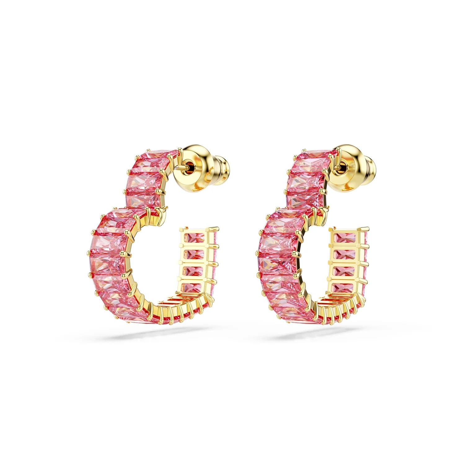 Swarovski Matrix Gold Coloured Ear studs 5706340 - Image 3