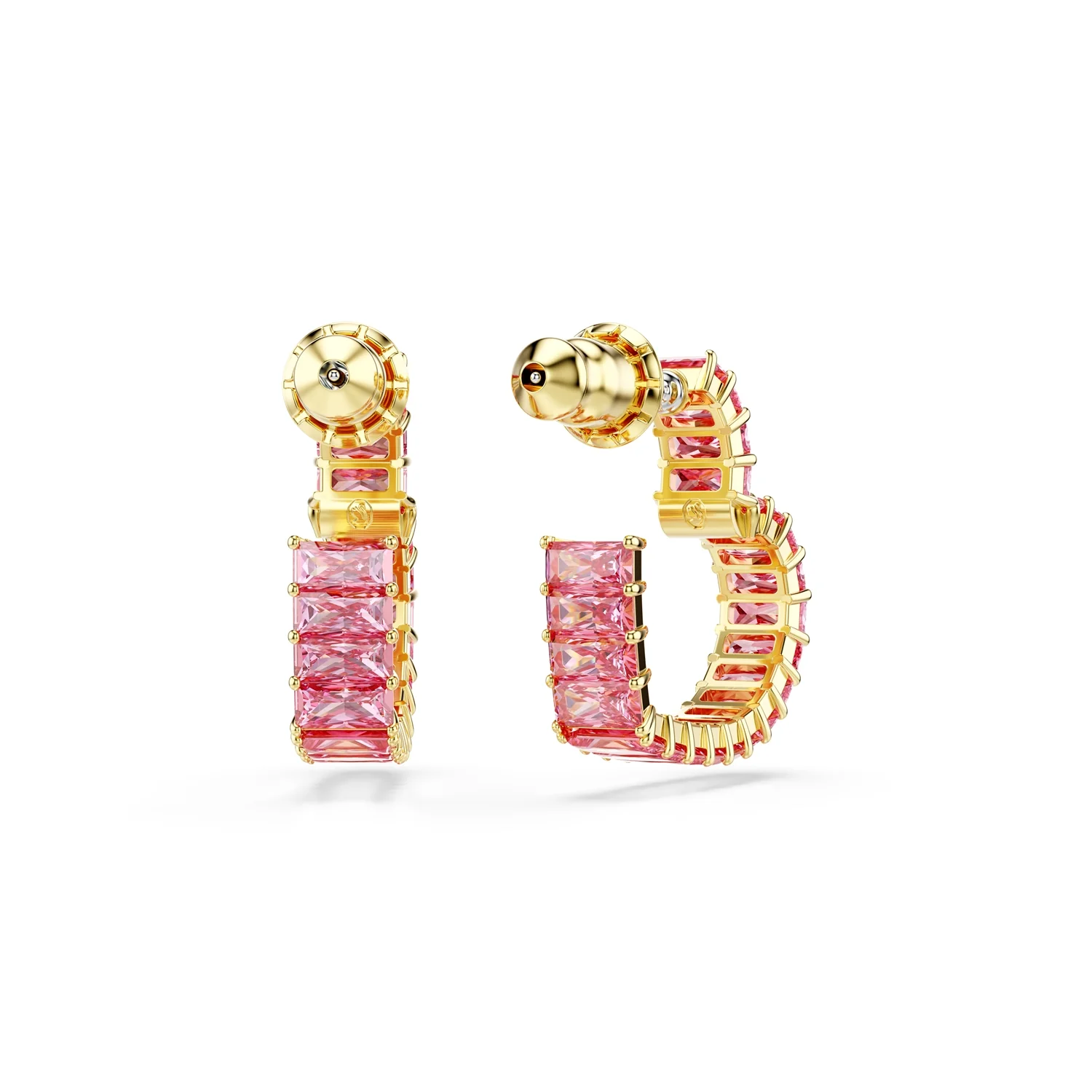 Swarovski Matrix Gold Coloured Ear studs 5706340 - Image 4