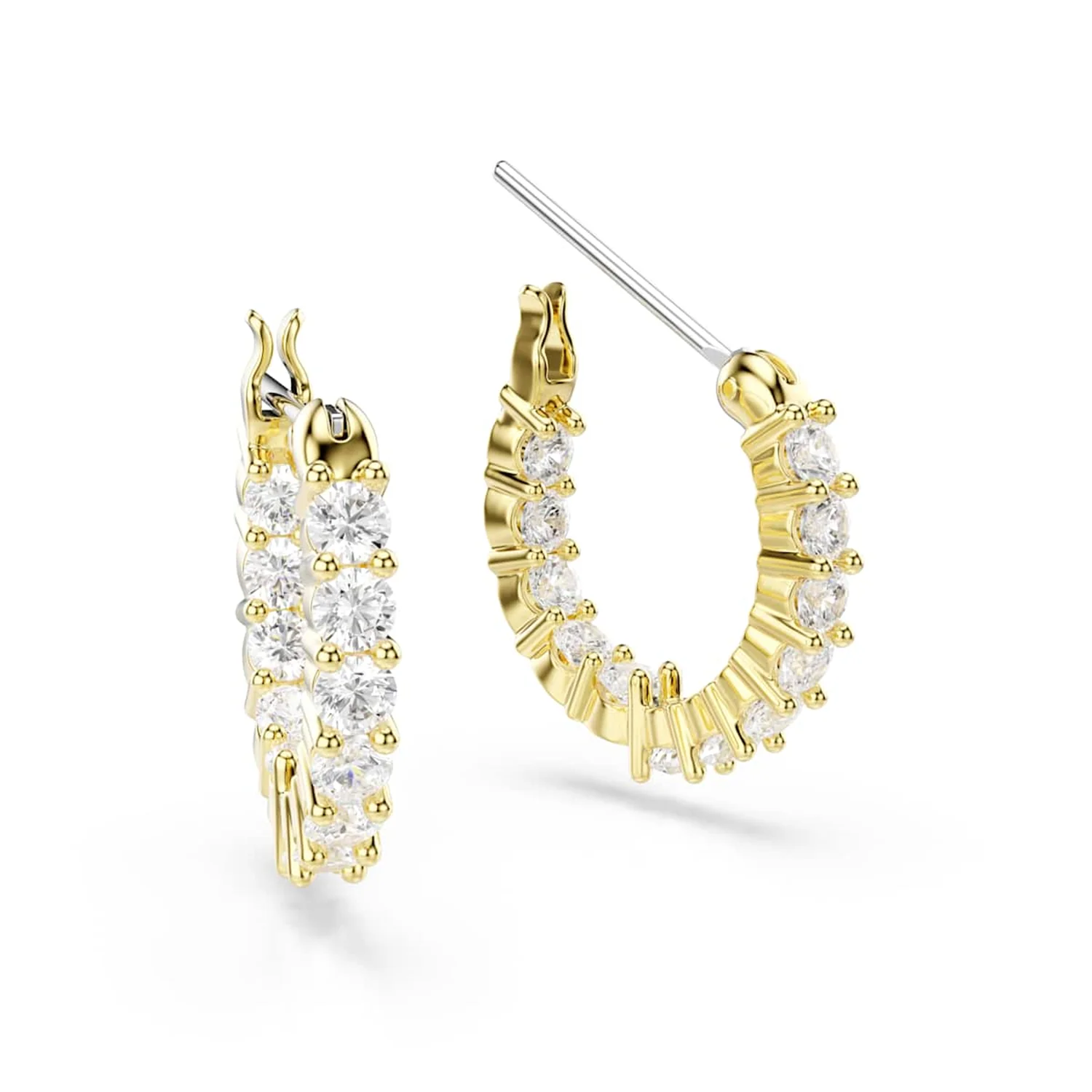 Swarovski Matrix Gold Coloured Earrings 5733398 - Image 3