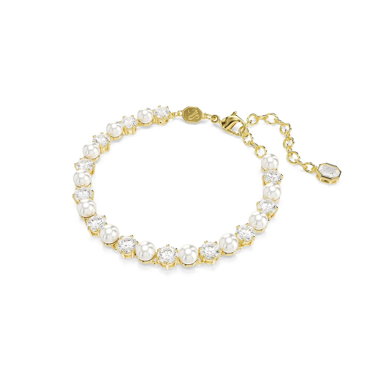 Swarovski Matrix Gold Plated Bracelet 5742026 - Image 2