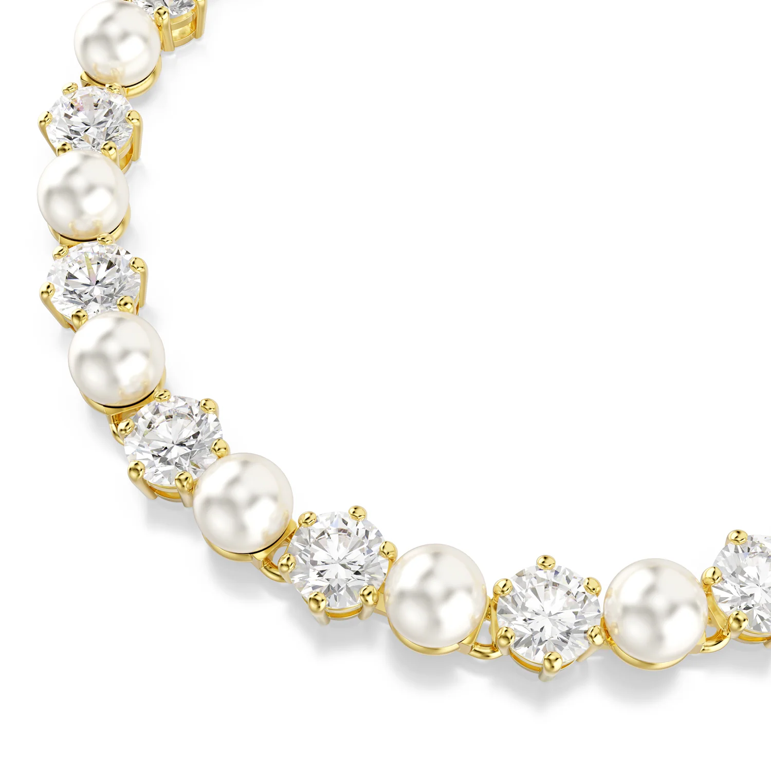 Swarovski Matrix Gold Plated Bracelet 5742026 - Image 4