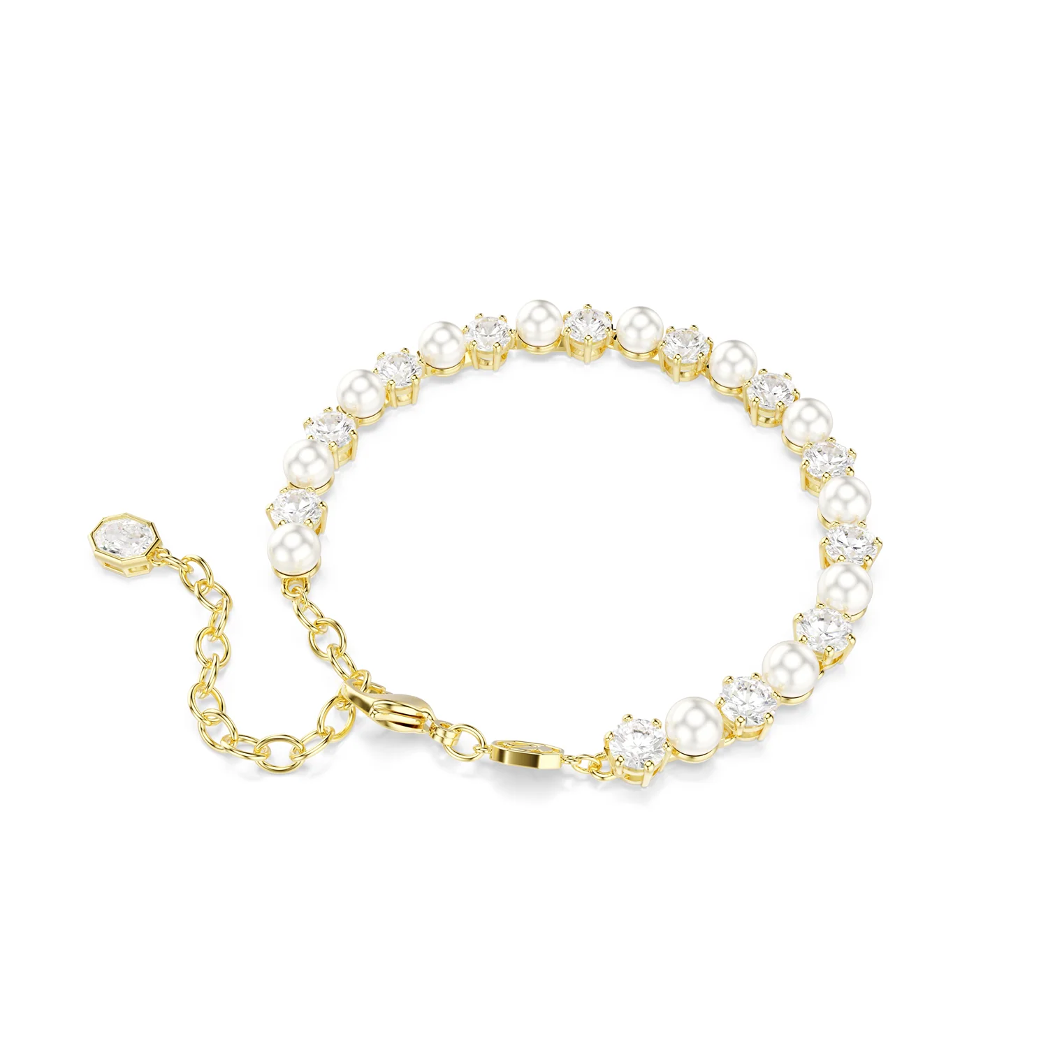 Swarovski Matrix Gold Plated Bracelet 5742026 - Image 5