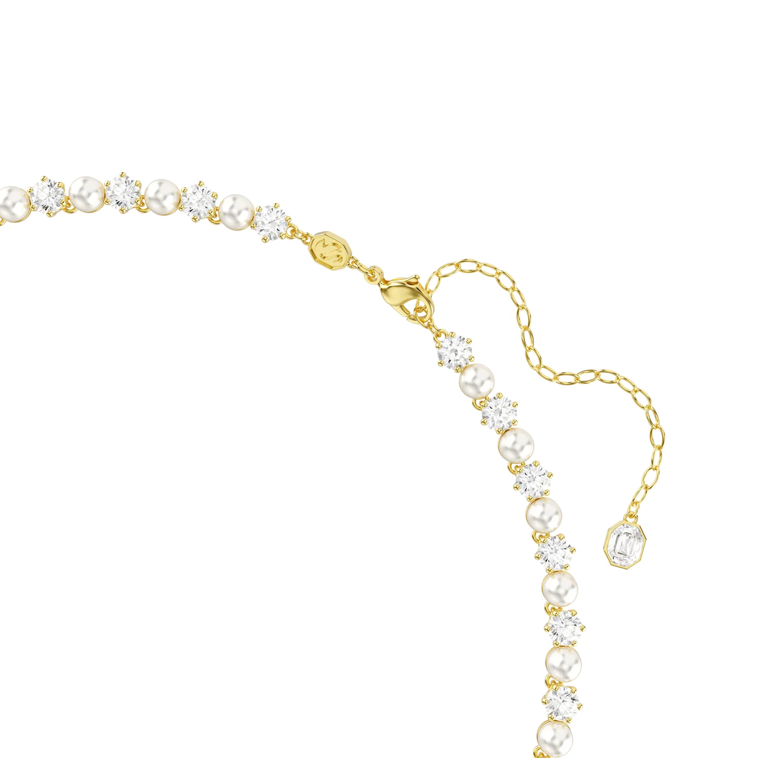 Swarovski Matrix Gold Plated Necklace 5742039 - Image 3