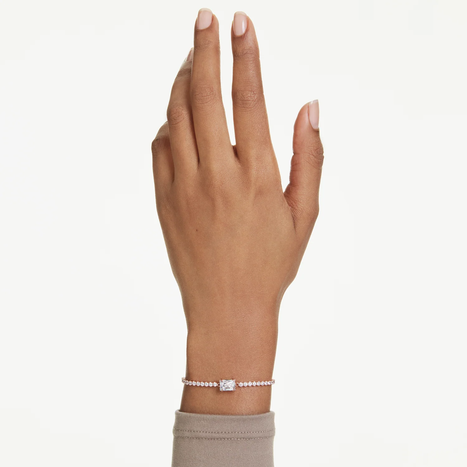 Swarovski Matrix Rose Gold Coloured Bracelet 5730706 - Image 2