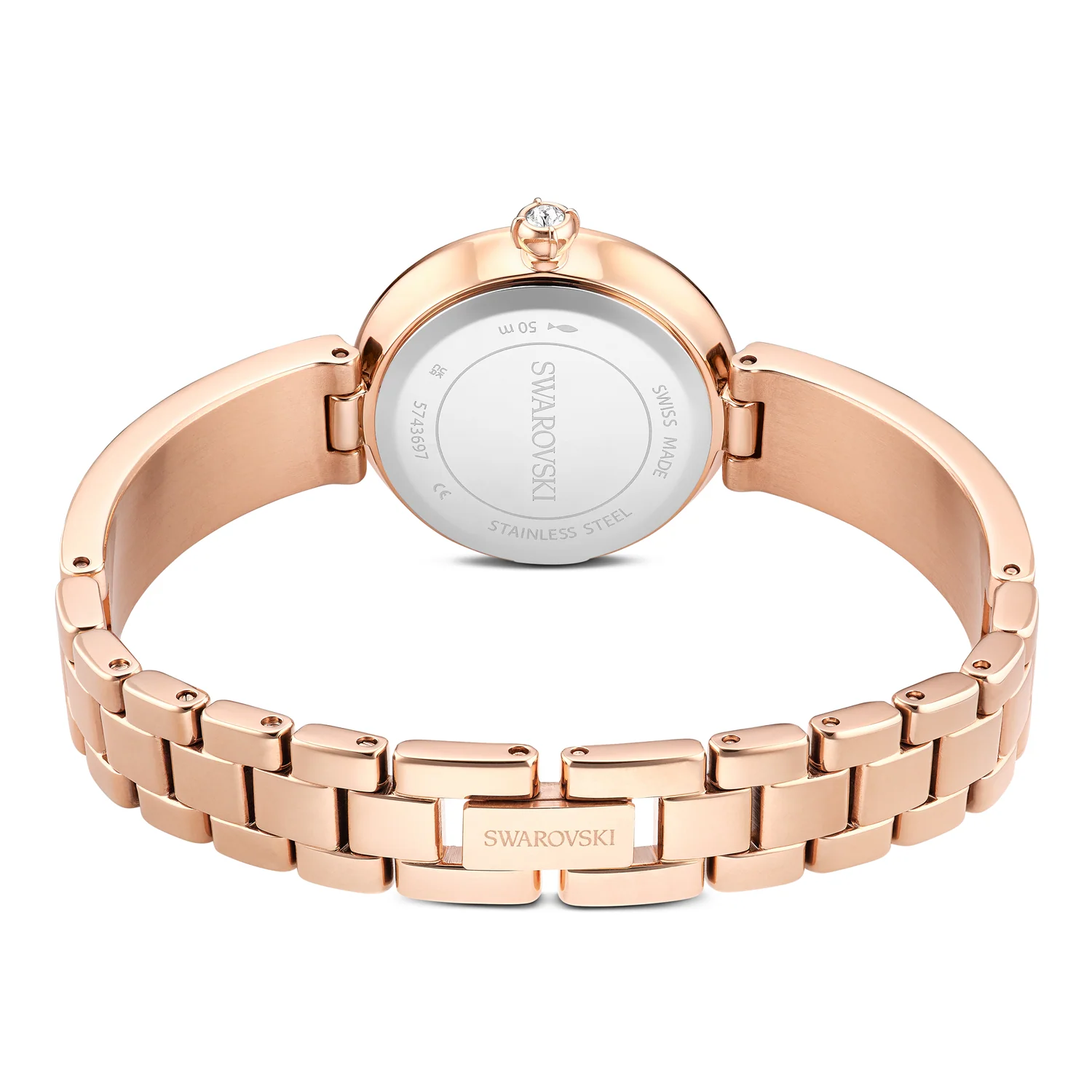 Swarovski Matrix Rose Gold Coloured Women's Watch 5743697 - Image 6