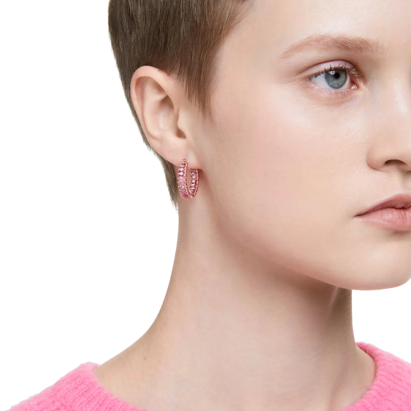 Swarovski Matrix Rose gold Earrings 5657726 - Image 2