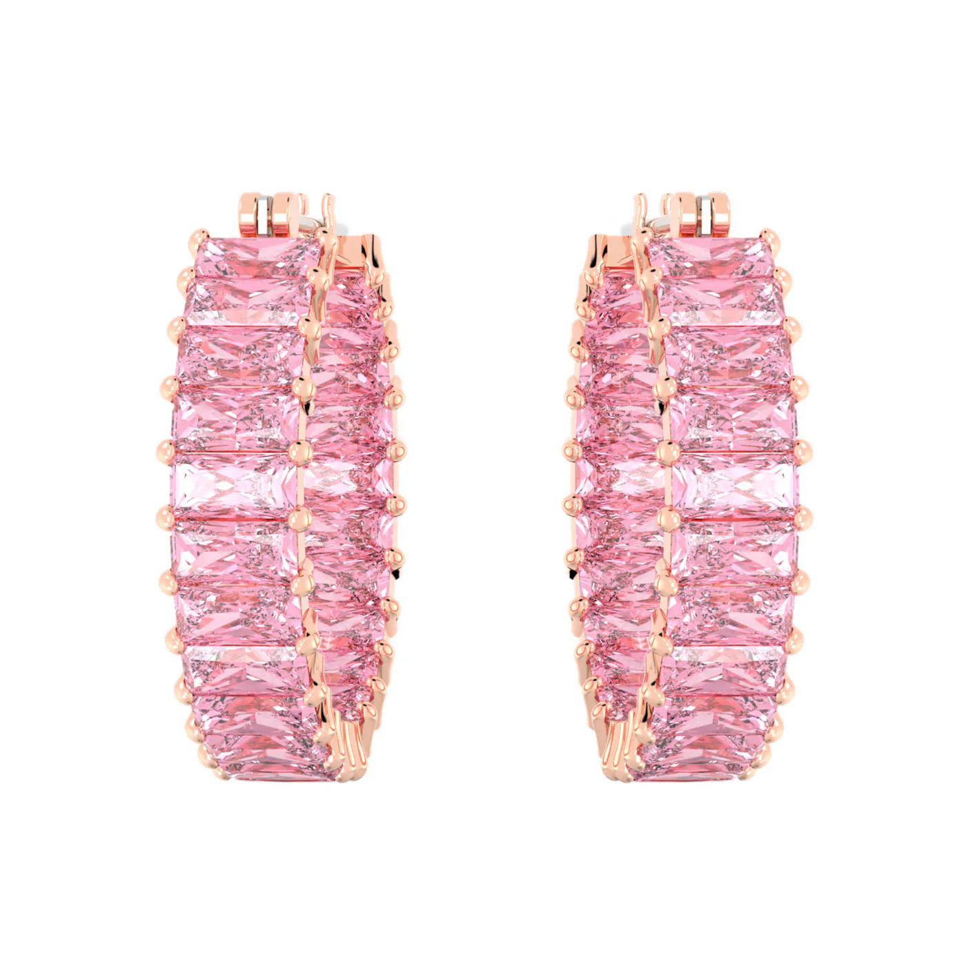 Swarovski Matrix Rose gold Earrings 5657726 - Image 3