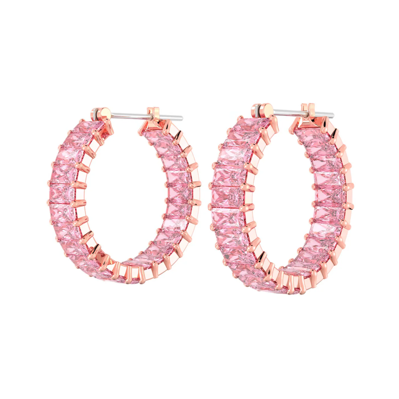 Swarovski Matrix Rose gold Earrings 5657726 - Image 4