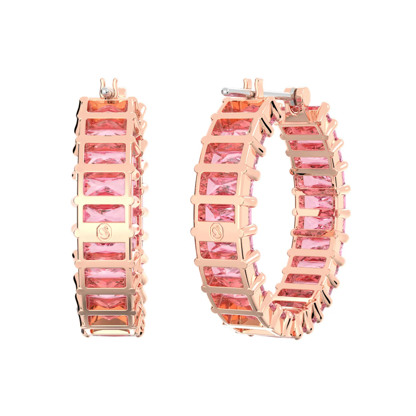 Swarovski Matrix Rose gold Earrings 5657726 - Image 5