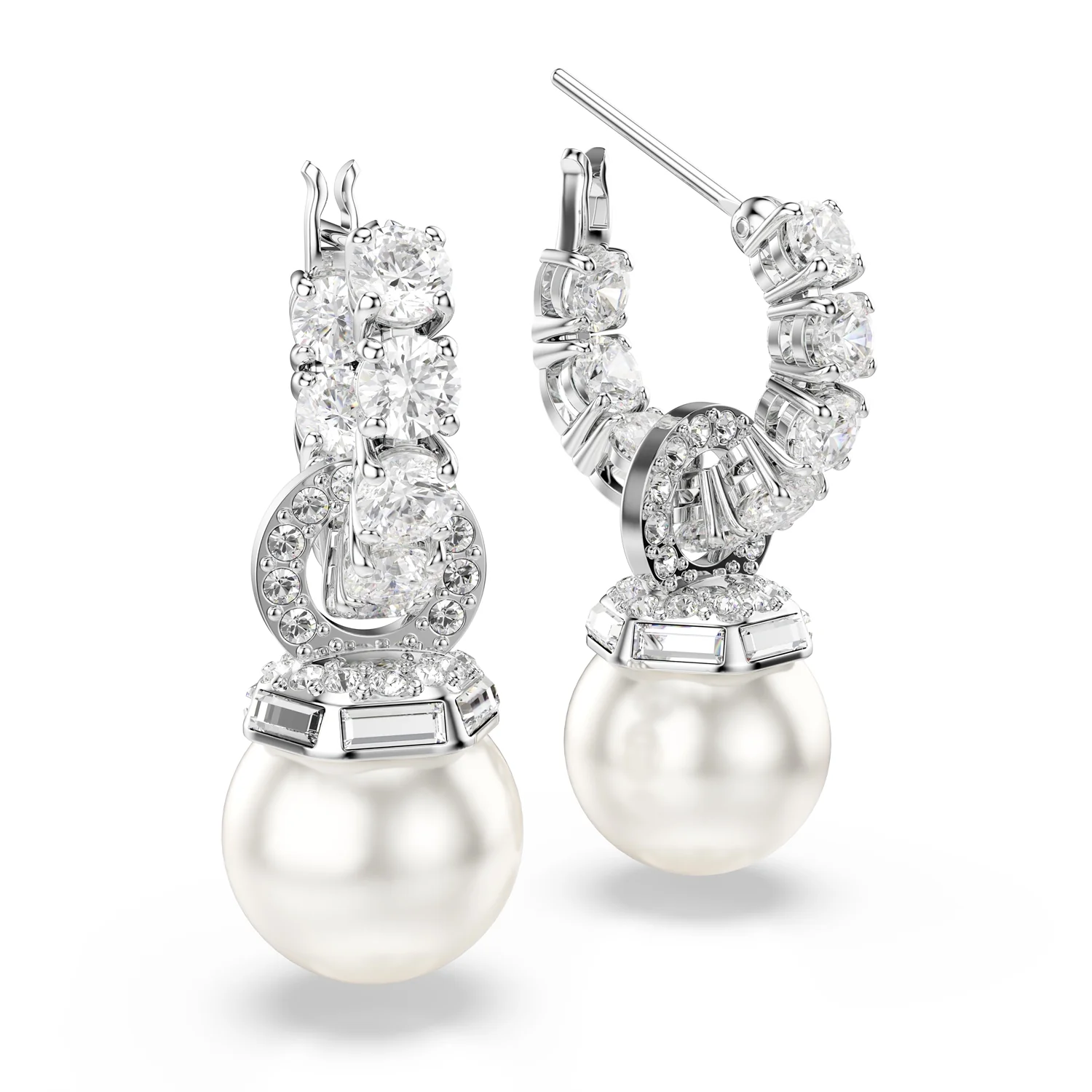 Swarovski Matrix Silver Coloured Ear studs 5691716 - Image 3