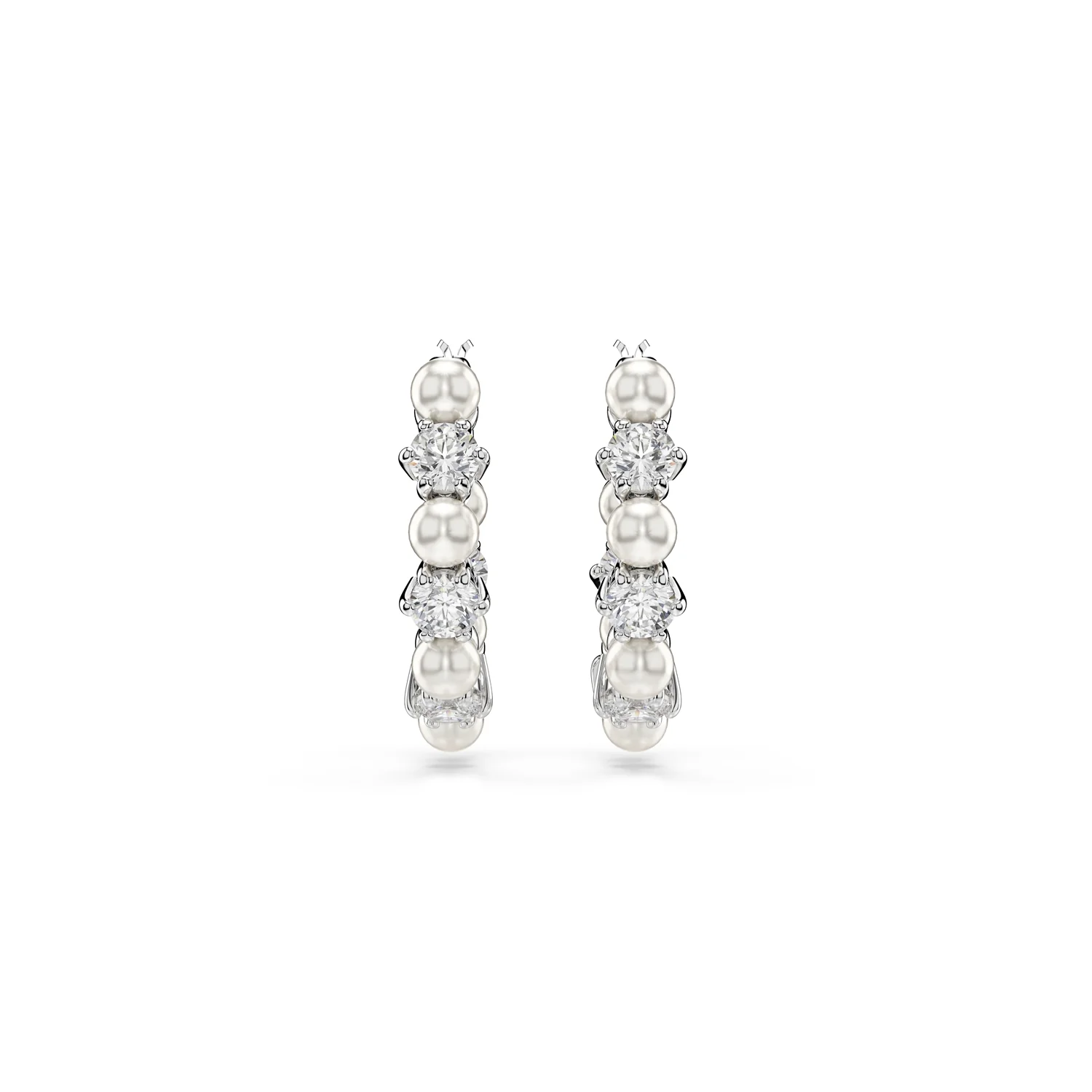 Swarovski Matrix Silver Coloured Ear studs 5709256 - Image 2