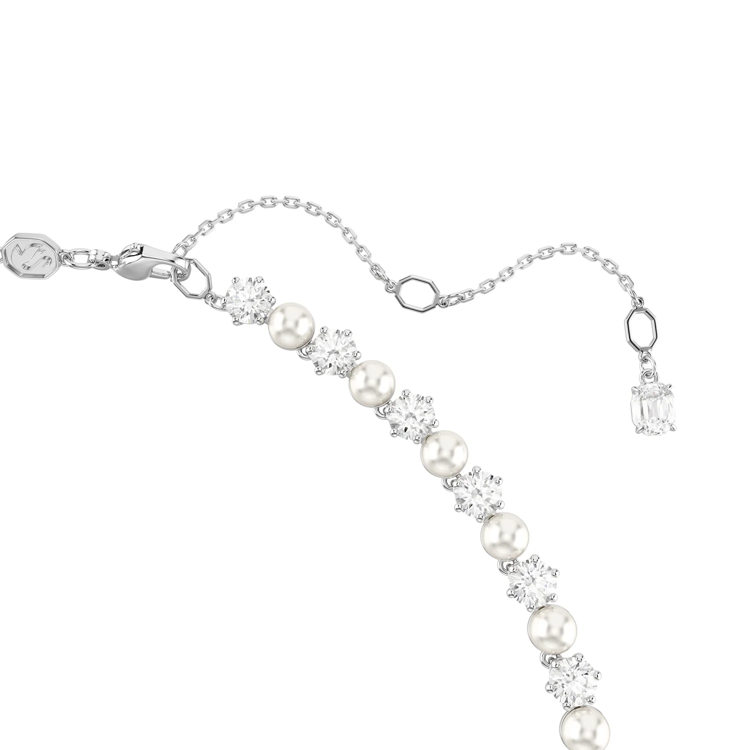 Swarovski Matrix Silver Coloured Necklace 5689623 - Image 3