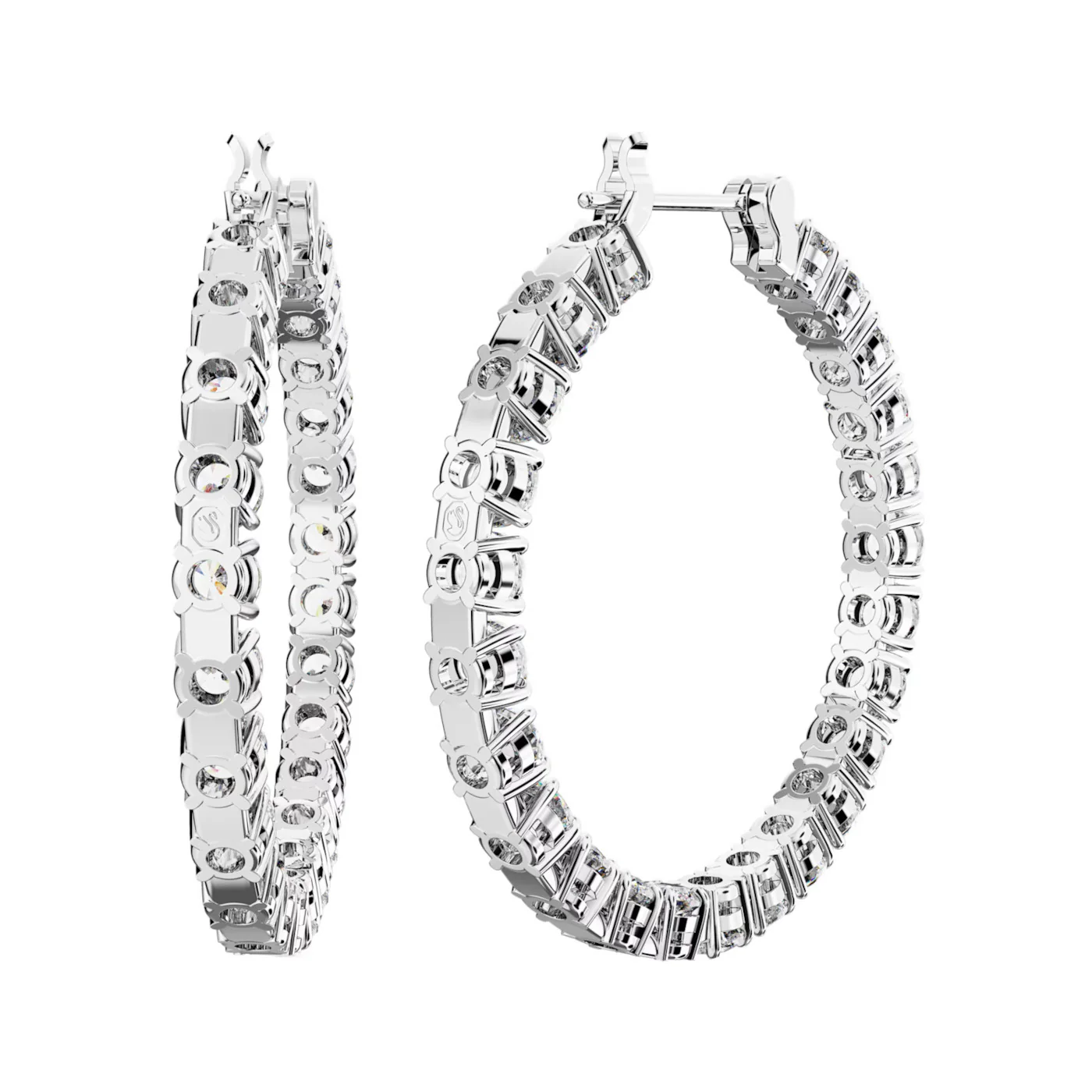Swarovski Matrix Silver Earrings 5647715 - Image 5