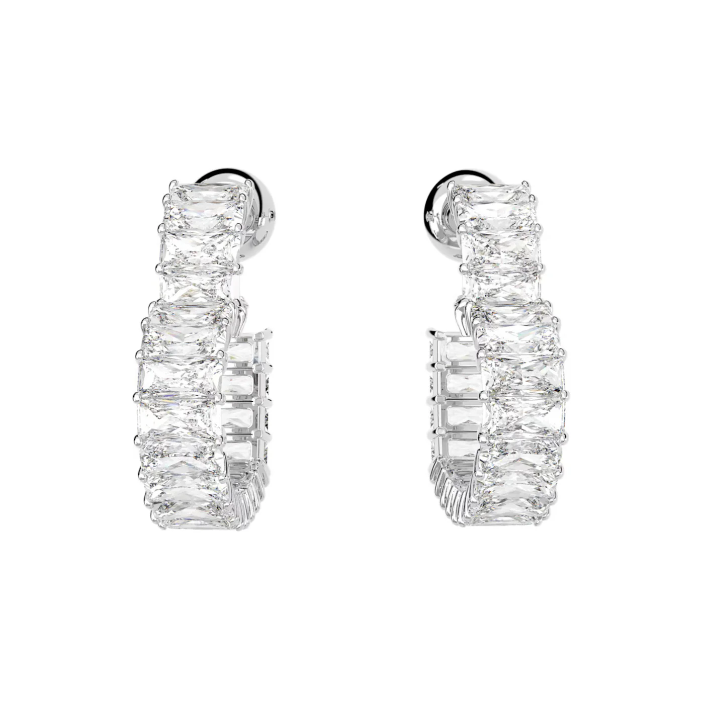 Swarovski Matrix Silver Earrings 5653170 - Image 3