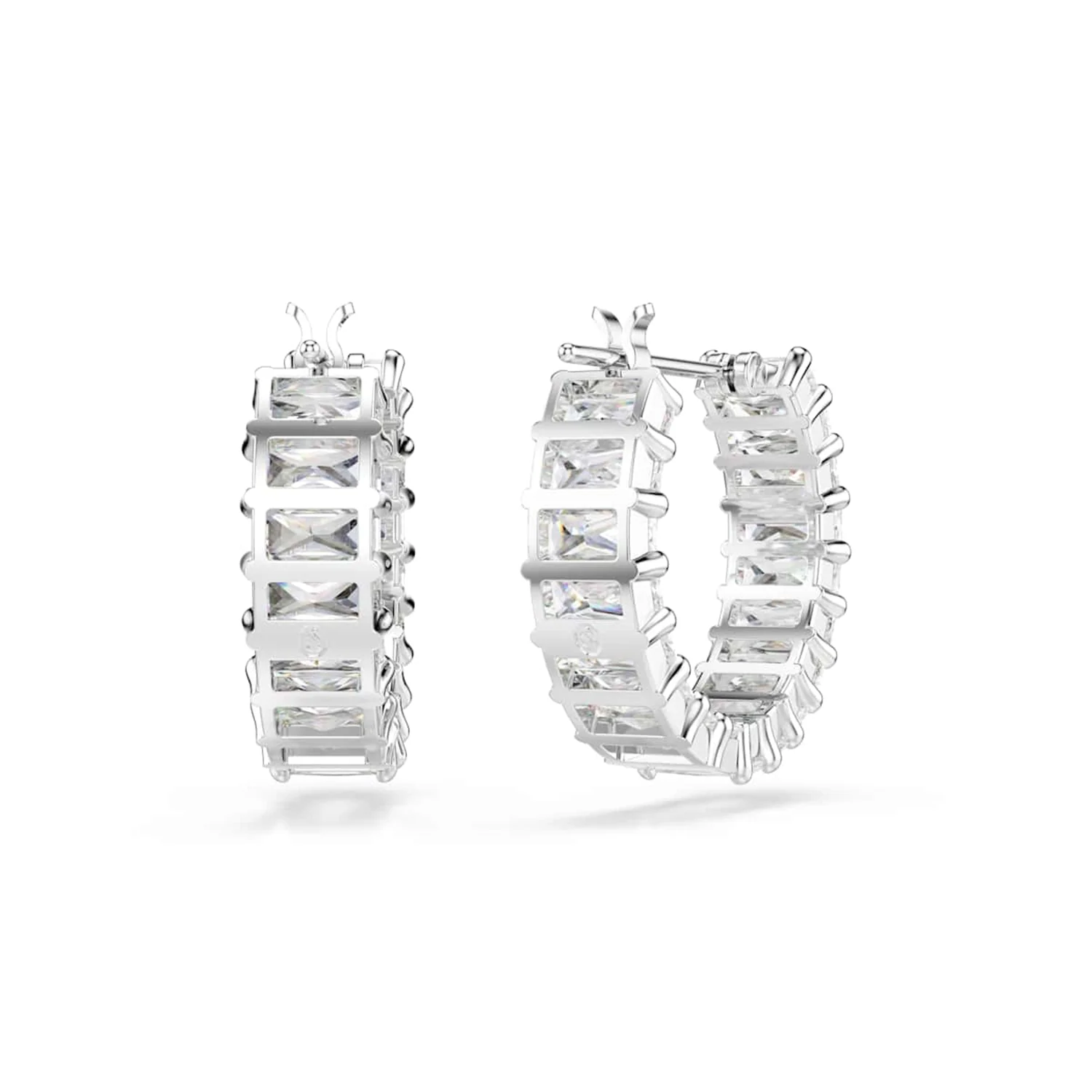Swarovski Matrix Silver Earrings 5733397 - Image 4