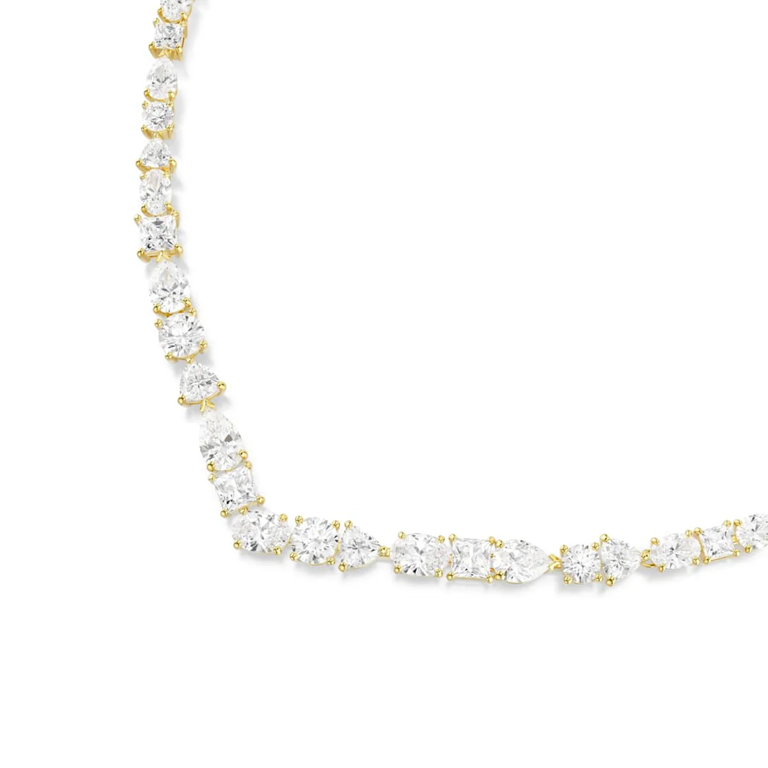 Swarovski Mesmera Gold Coloured Necklace 5743826 - Image 5