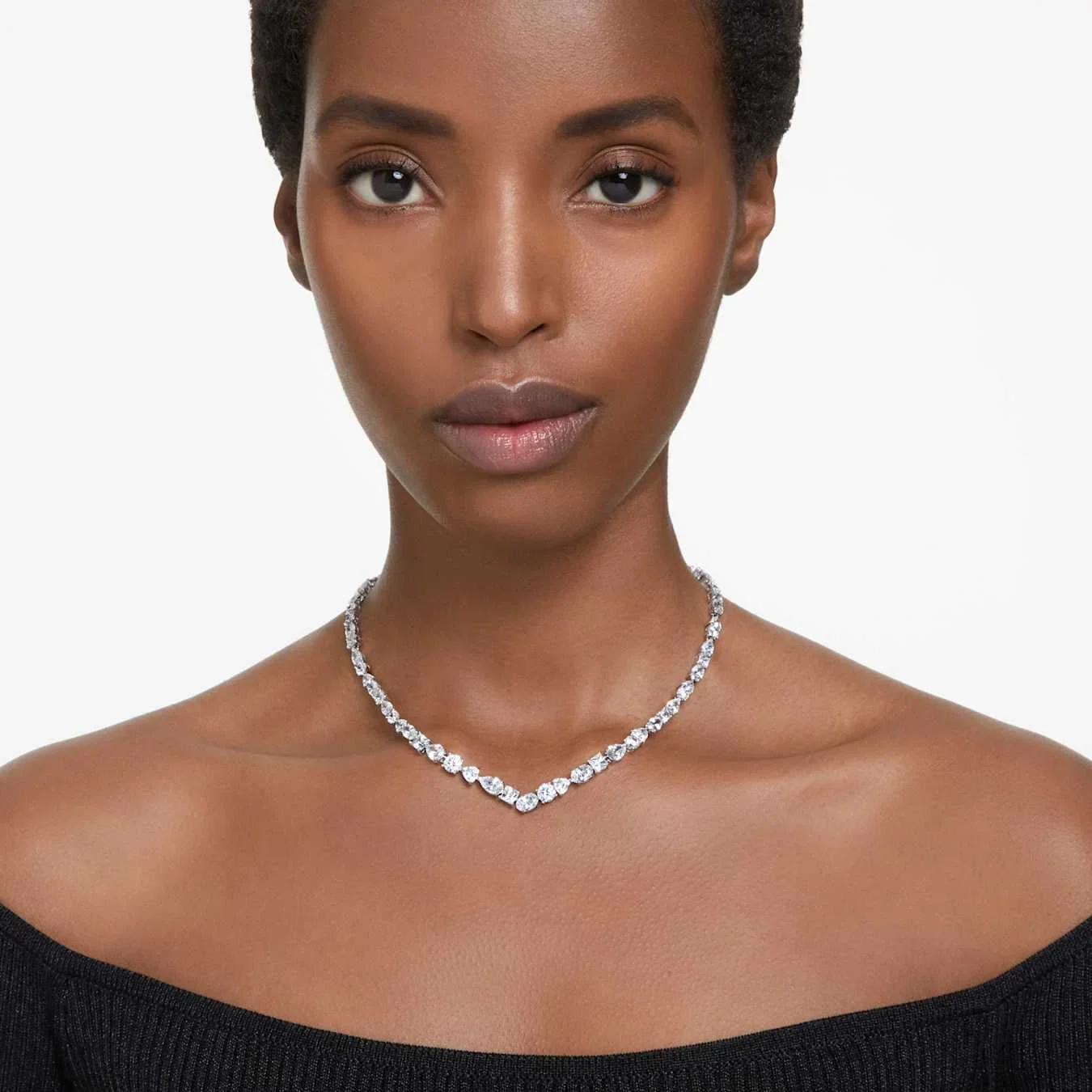 Swarovski Mesmera Silver Necklace 5665242 - Image 3