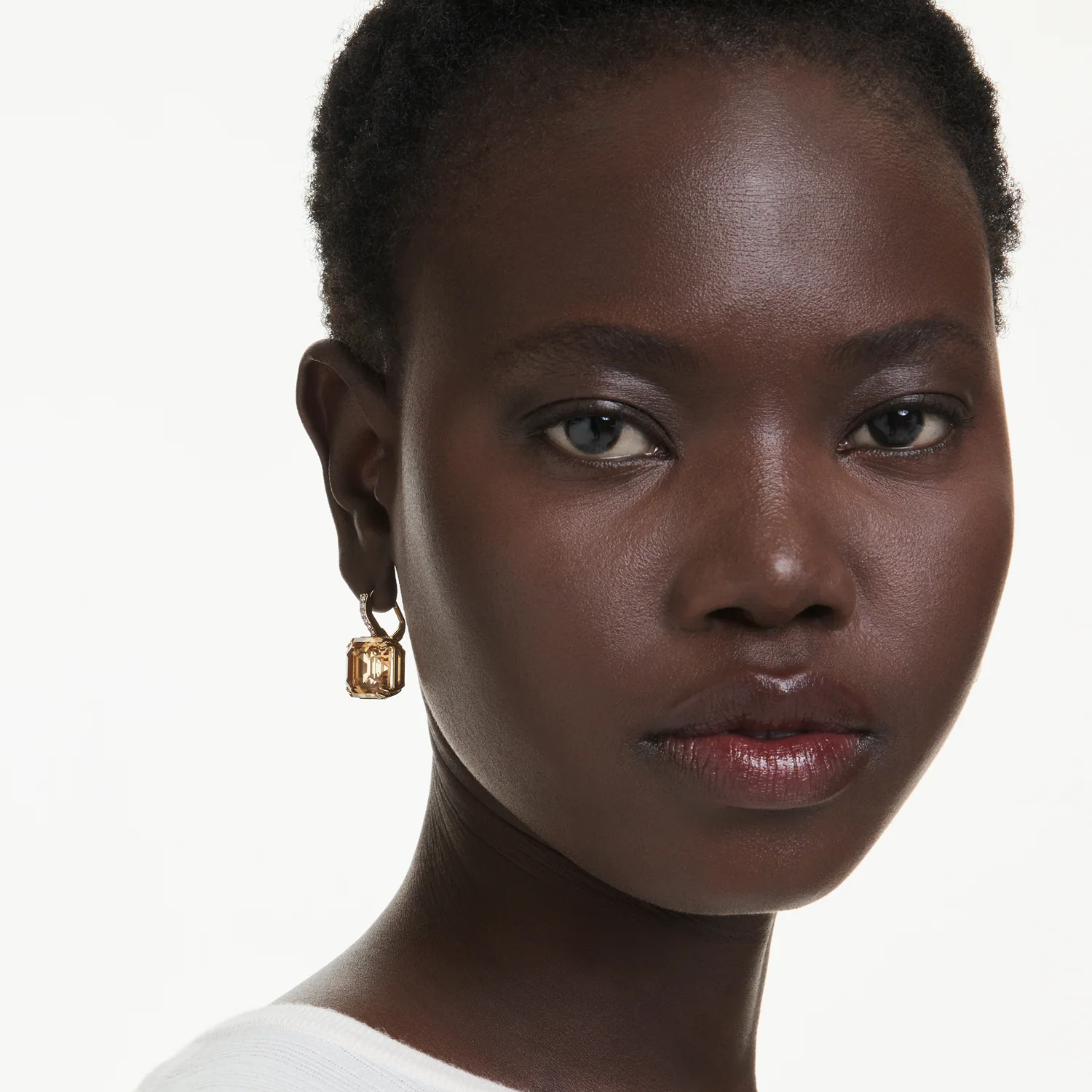 Swarovski Millenia Gold Coloured Earrings 5725744 - Image 2