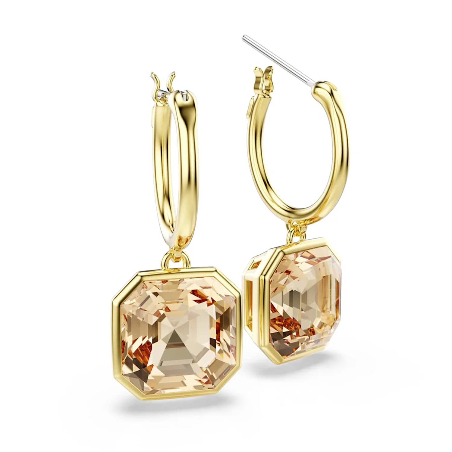 Swarovski Millenia Gold Coloured Earrings 5731148 - Image 4