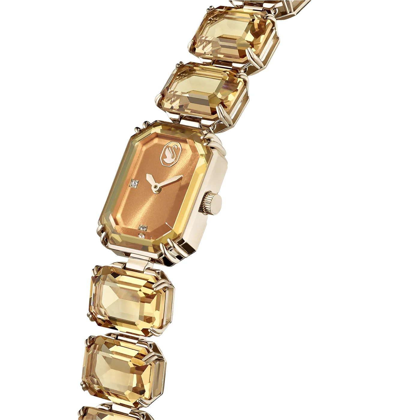 Swarovski Millenia Gold Watch 5729841 - Image 4