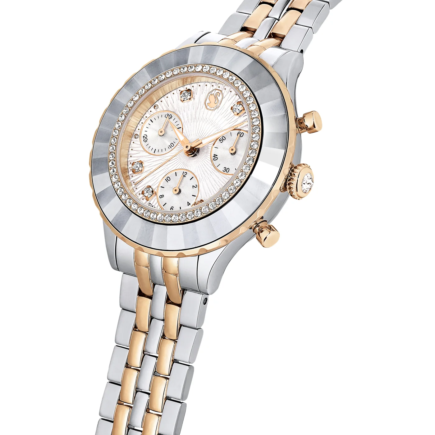 Swarovski Octea Chrono Silver Watch 5672937 - Image 3