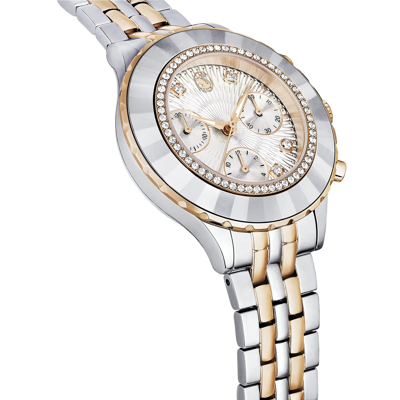 Swarovski Octea Chrono Silver Watch 5672937 - Image 4