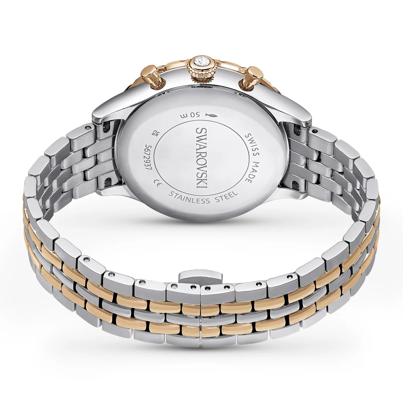 Swarovski Octea Chrono Silver Watch 5672937 - Image 6