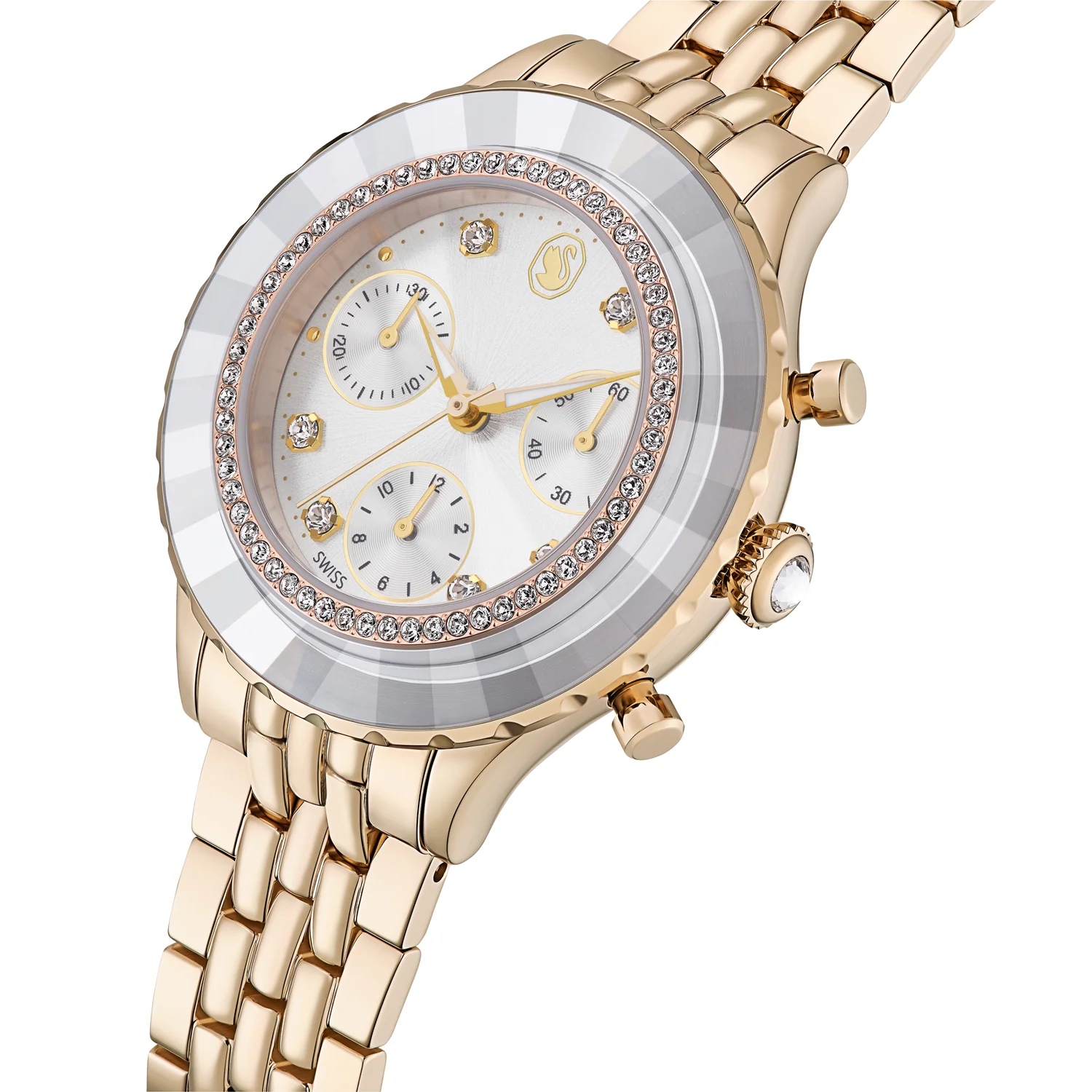 Swarovski Octea Gold Coloured Women's Watch 5730194 - Image 3