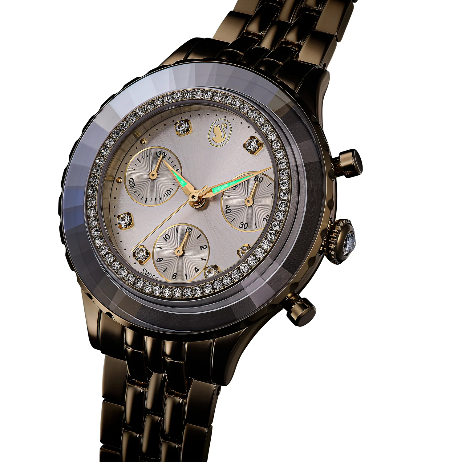 Swarovski Octea Gold Coloured Women's Watch 5730194 - Image 4