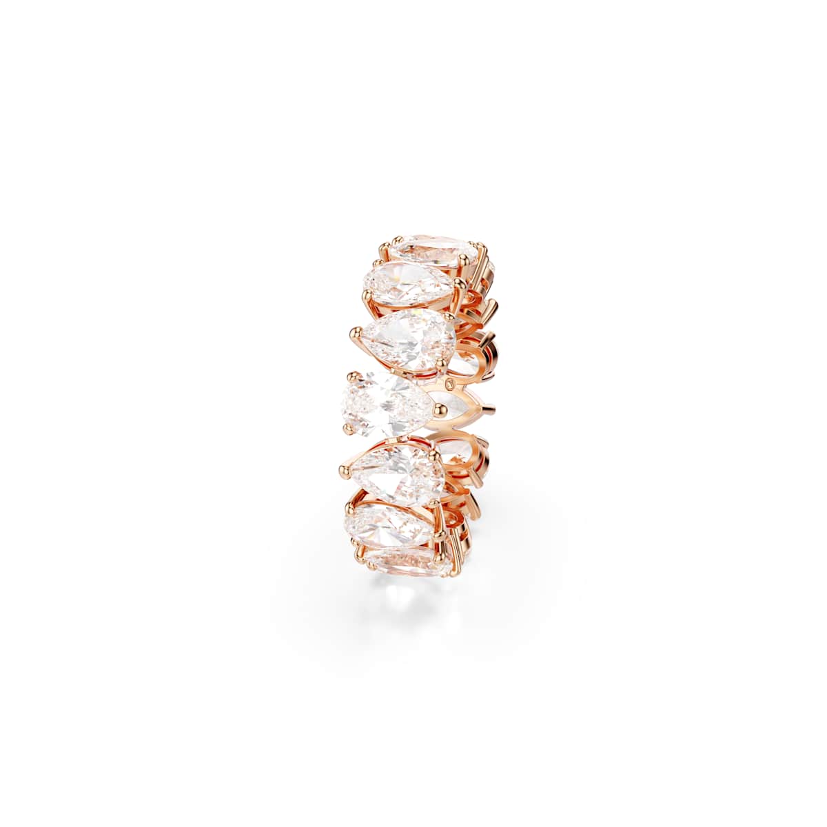 Swarovski Re Matrix Rose Gold Coloured Ring 5690094 - Image 4