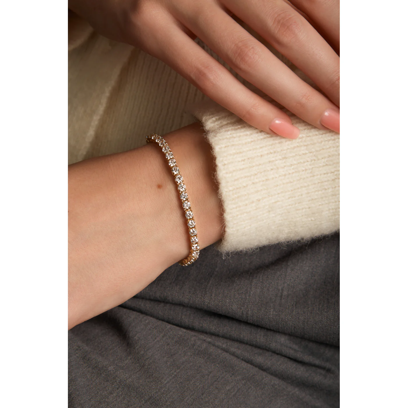 Swarovski ReMatrix Gold Bracelet 5657665 - Image 2