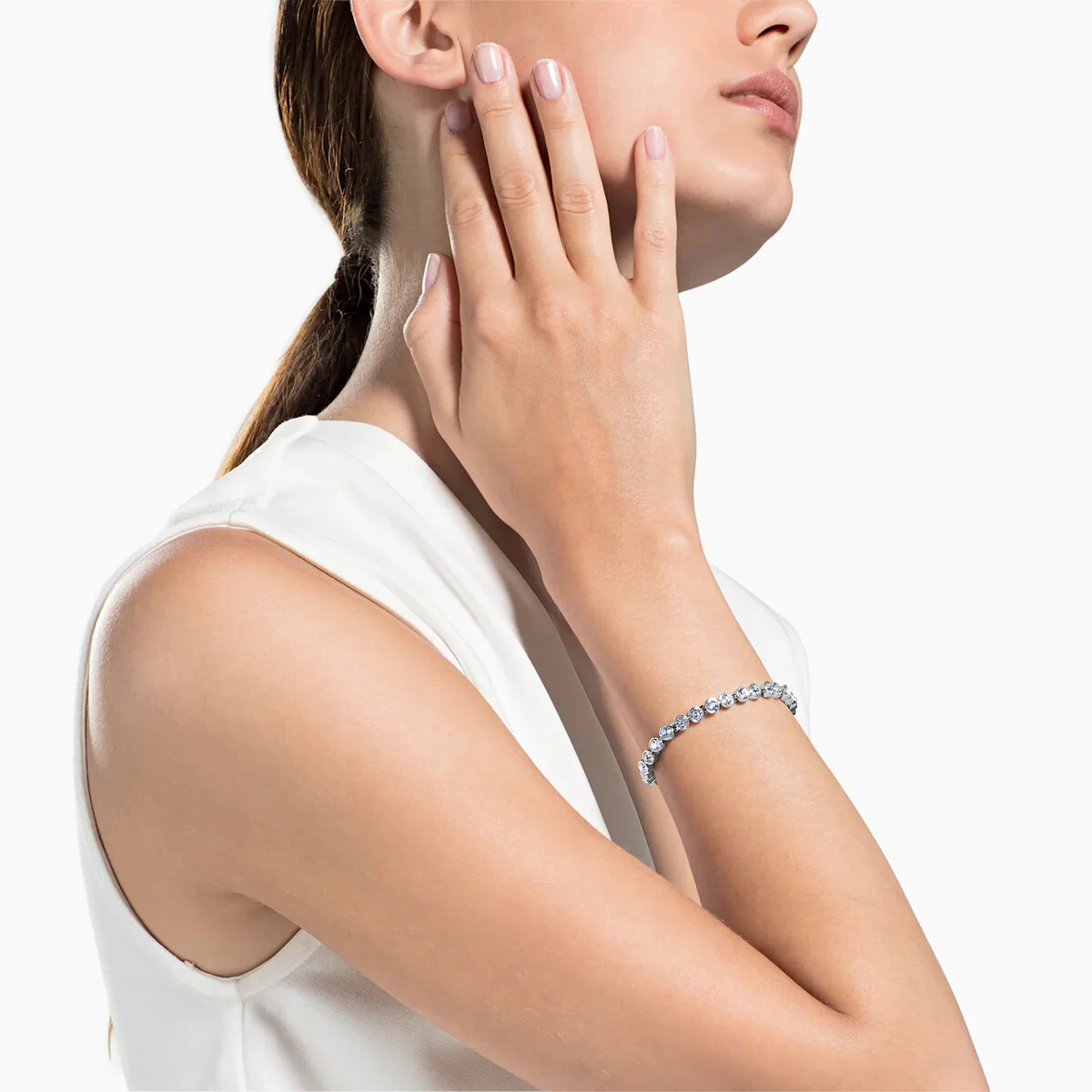 Swarovski Silver Bracelet 1808960 - Image 2