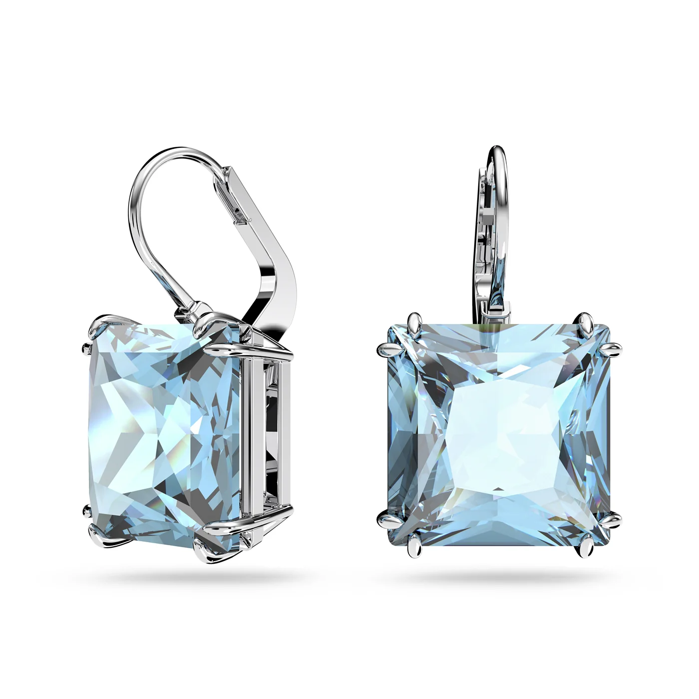 Swarovski Silver Drop Earrings 5619472 - Image 2