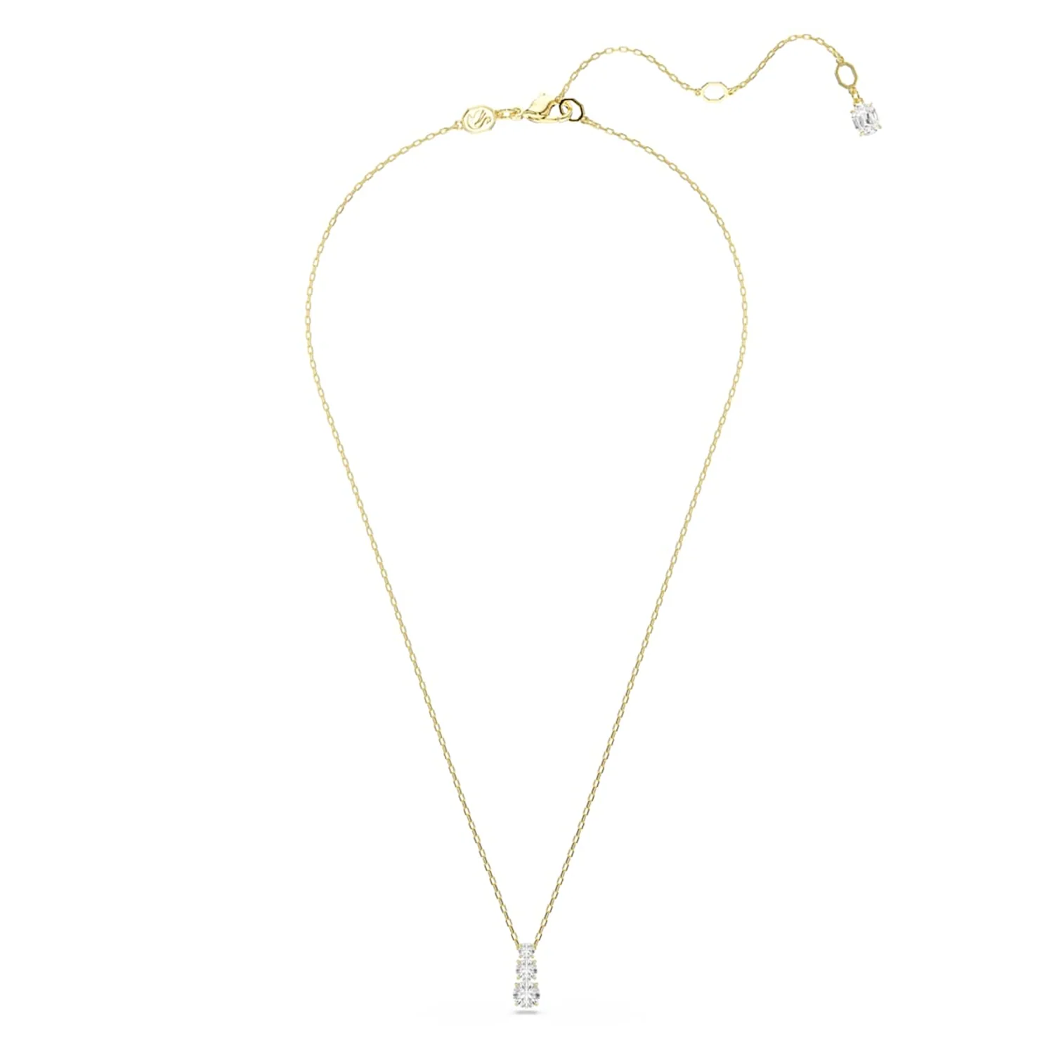 Swarovski Stilla Gold Coloured Necklace 5723298 - Image 3