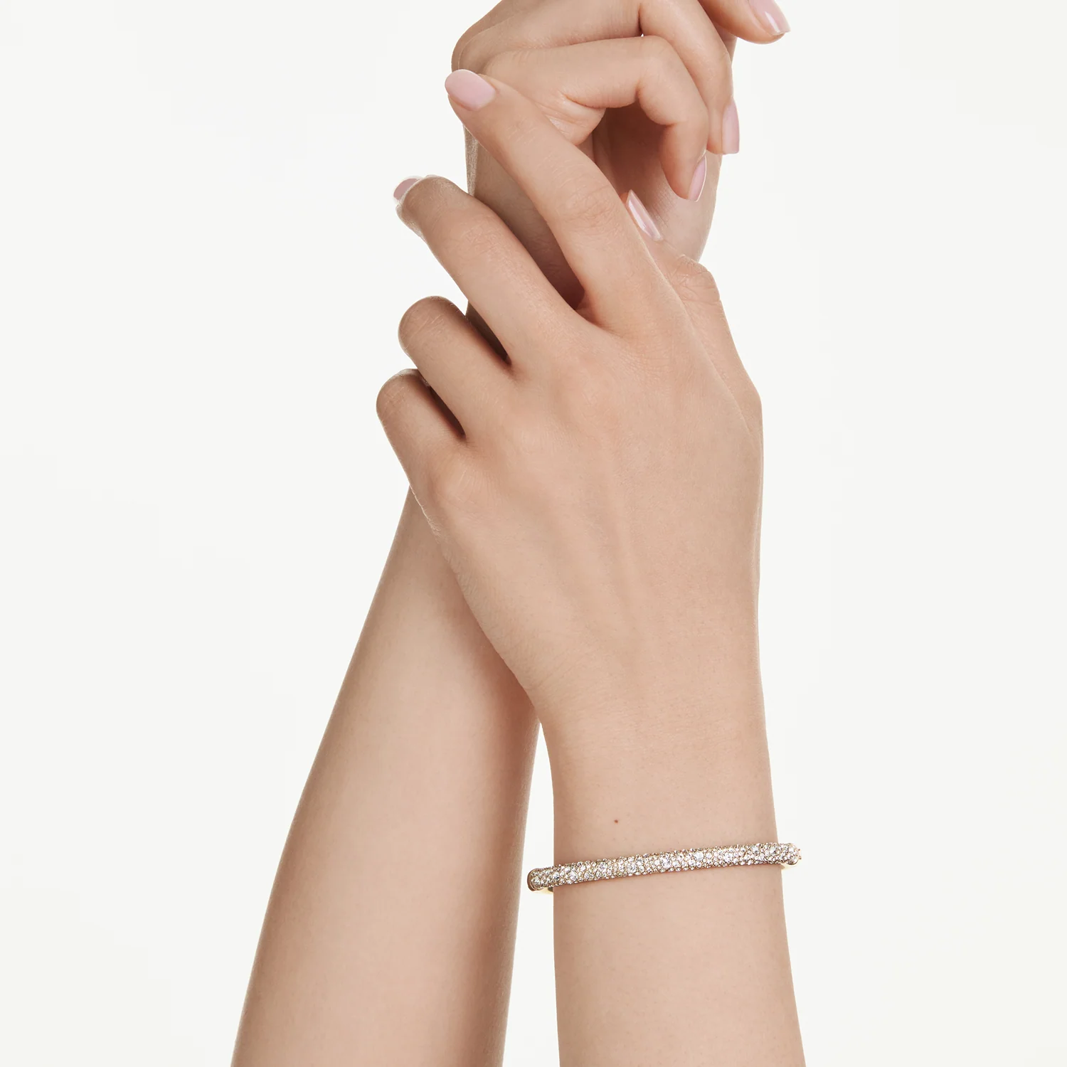Swarovski Sublima Gold Coloured Bangle 5723338 - Image 2
