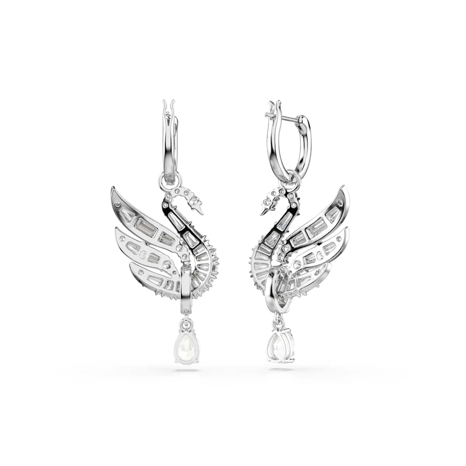 Swarovski Swan Silver Earrings 5723388 - Image 5
