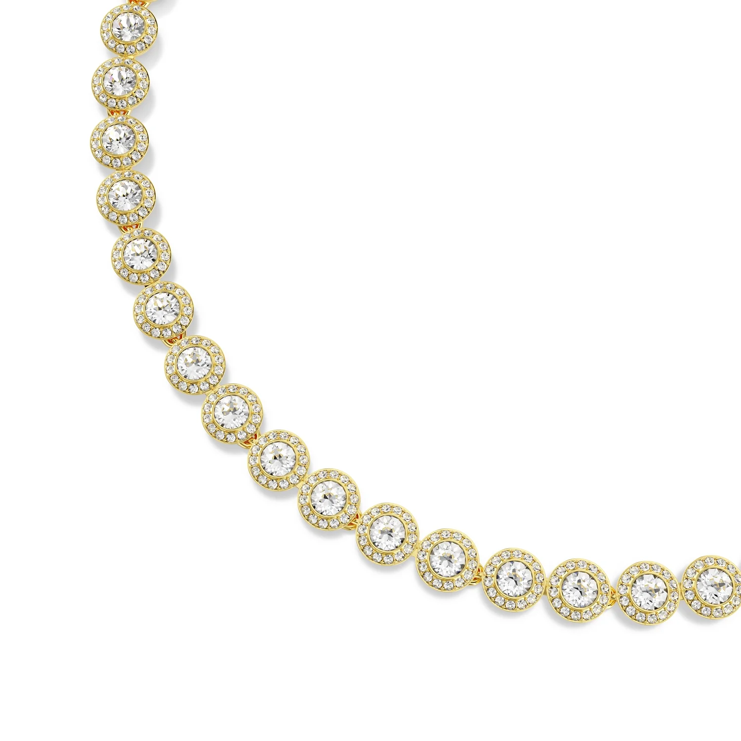 Swarovski Una Gold Coloured Angelic Necklace 5720505 - Image 5
