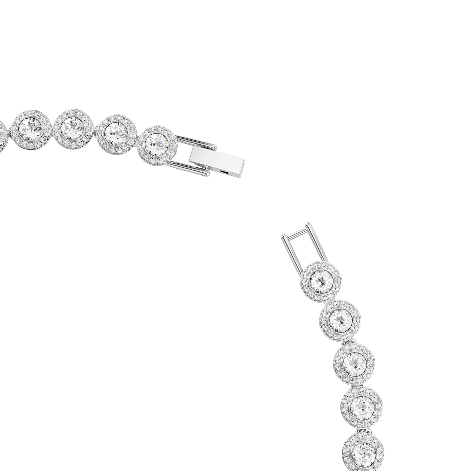Swarovski Una Silver Coloured Necklace 5727095 - Image 3