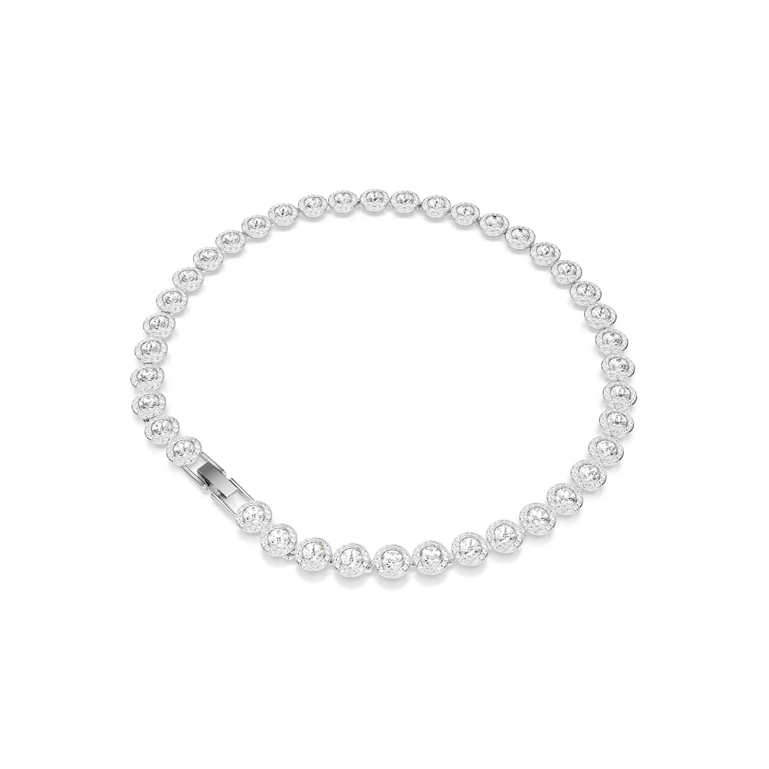 Swarovski Una Silver Coloured Necklace 5727095 - Image 5